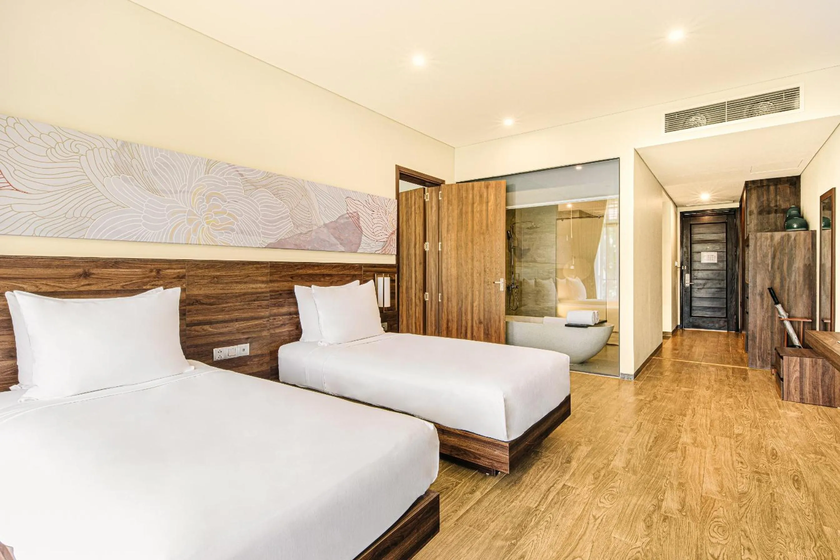 Bed in Hoi An Memories Resort & Spa