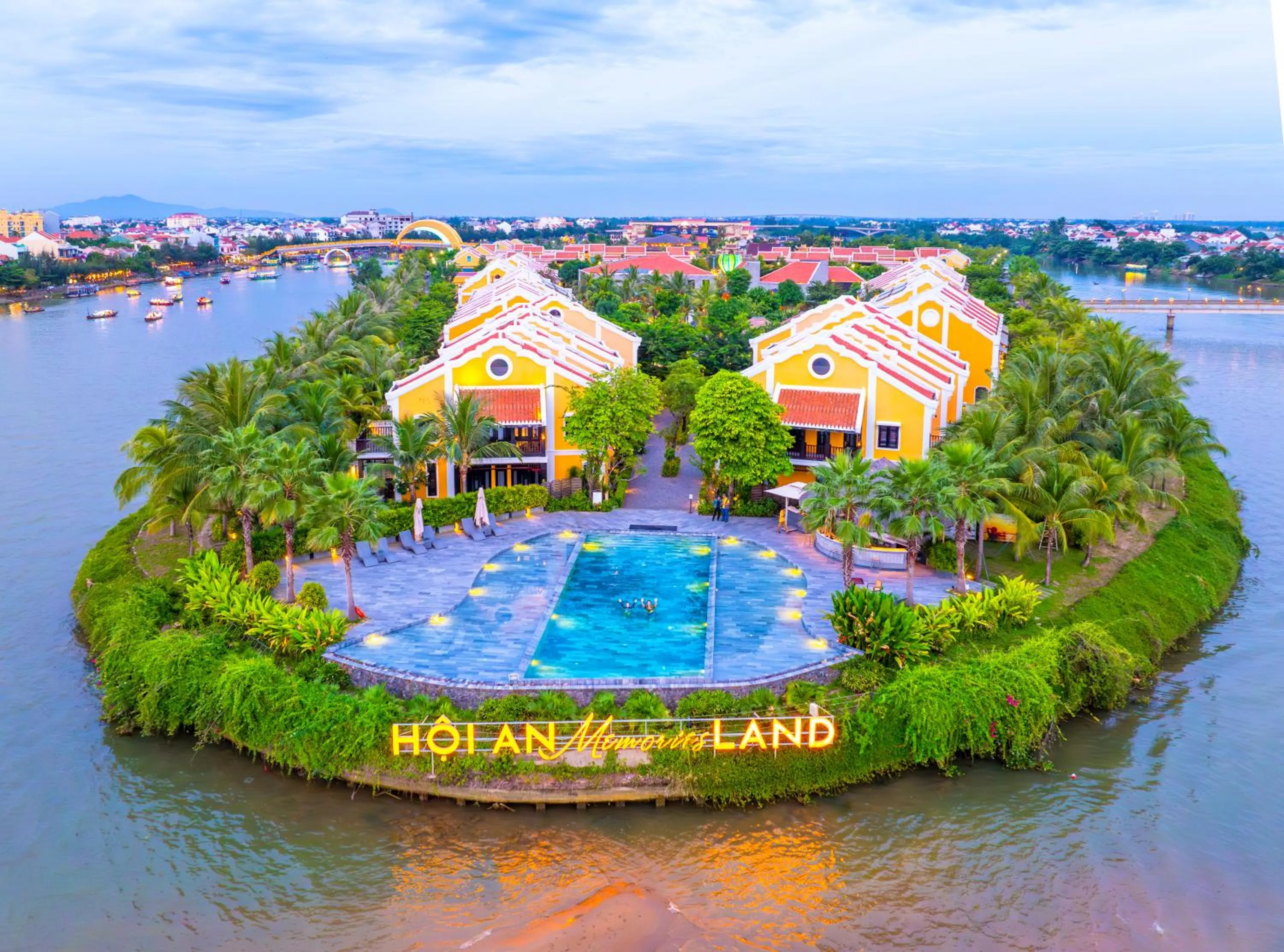 Property building in Hoi An Memories Resort & Spa
