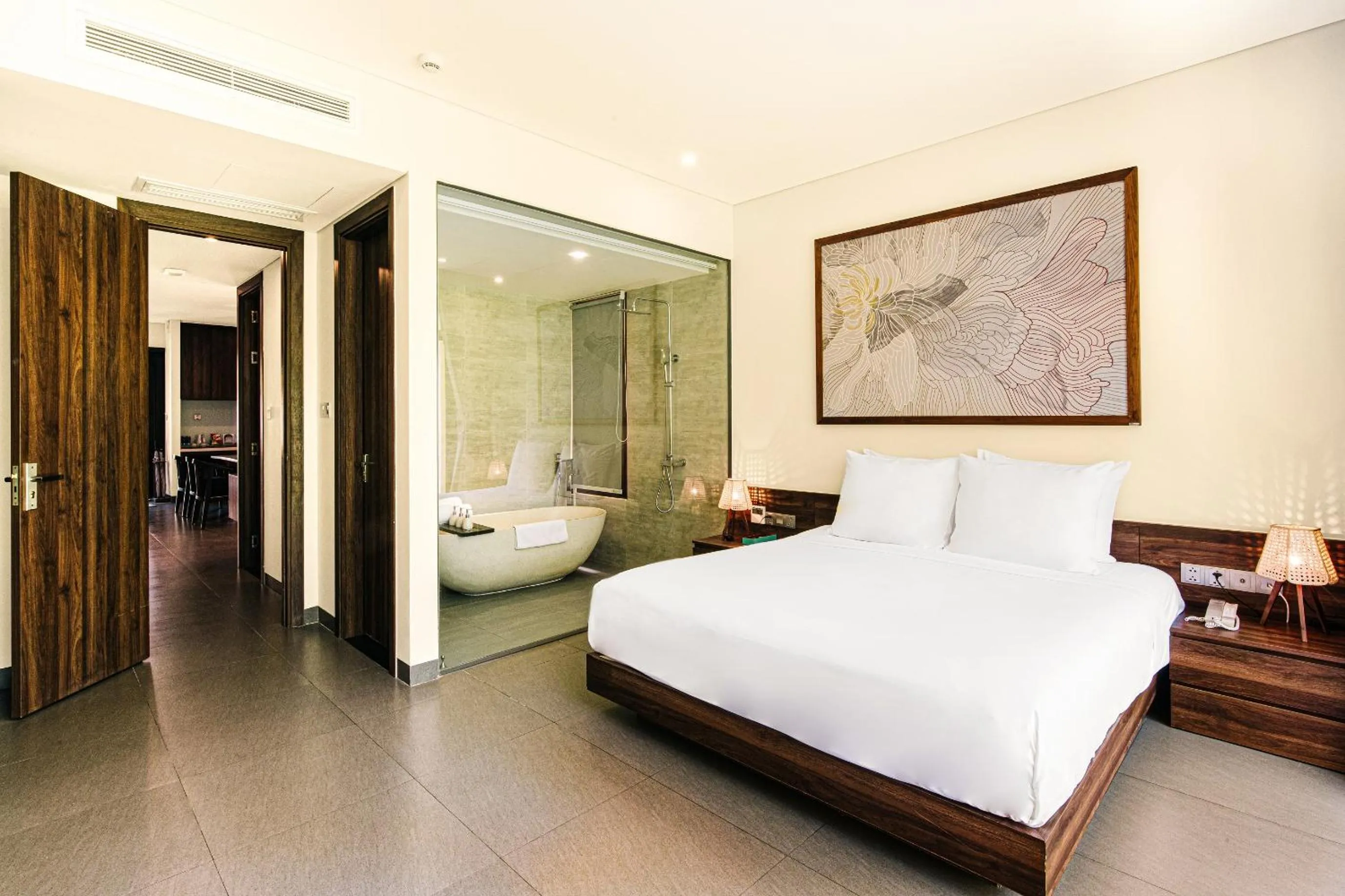 Bed in Hoi An Memories Resort & Spa