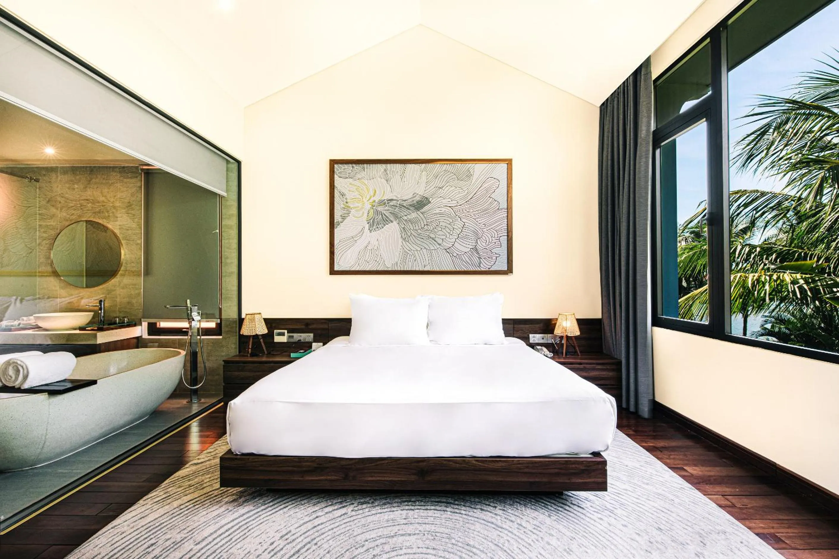 Shower, Bed in Hoi An Memories Resort & Spa