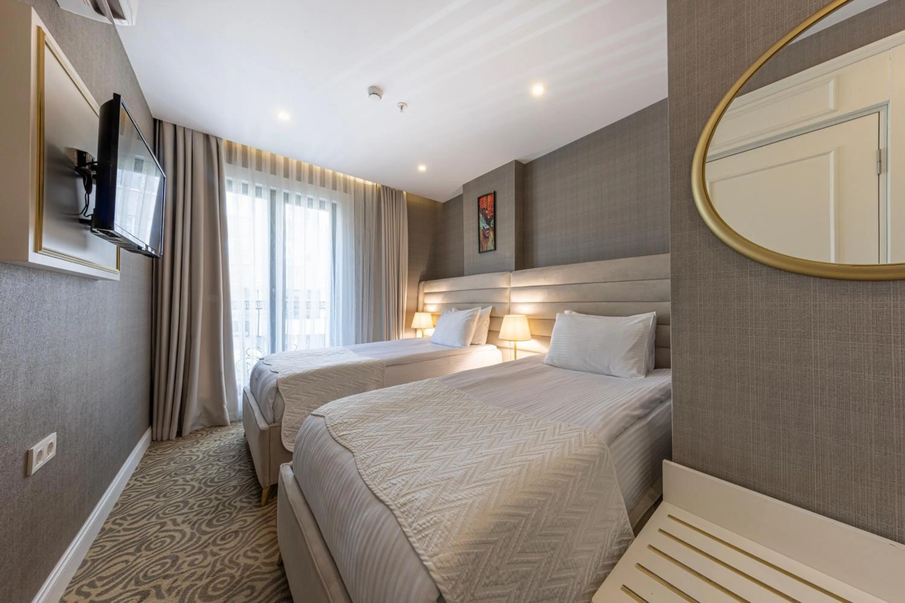 Photo of the whole room, Bed in Mr BEYAZ HOTEL