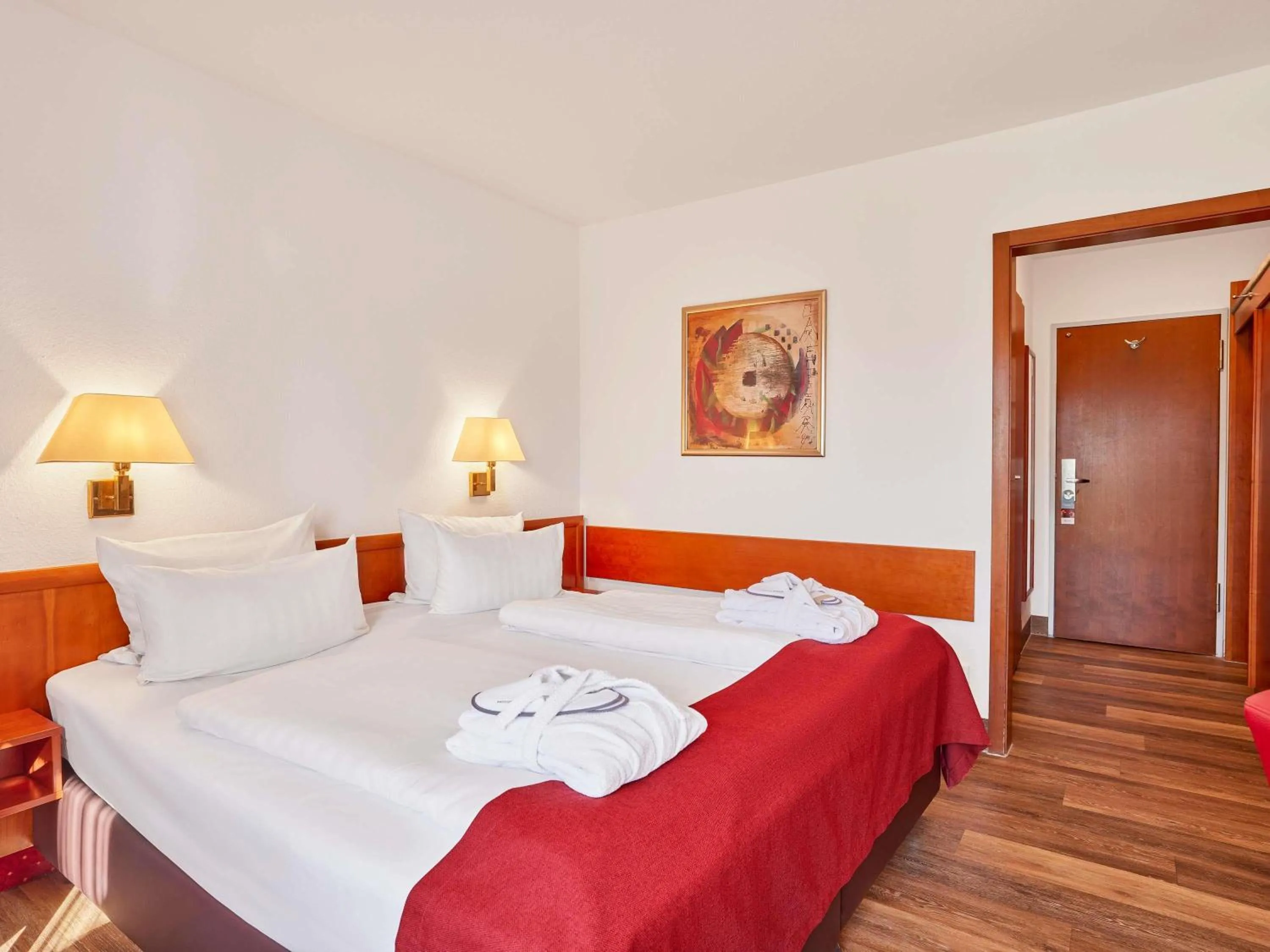 Bedroom, Bed in Mercure Hotel Bad Duerkheim An Den Salinen