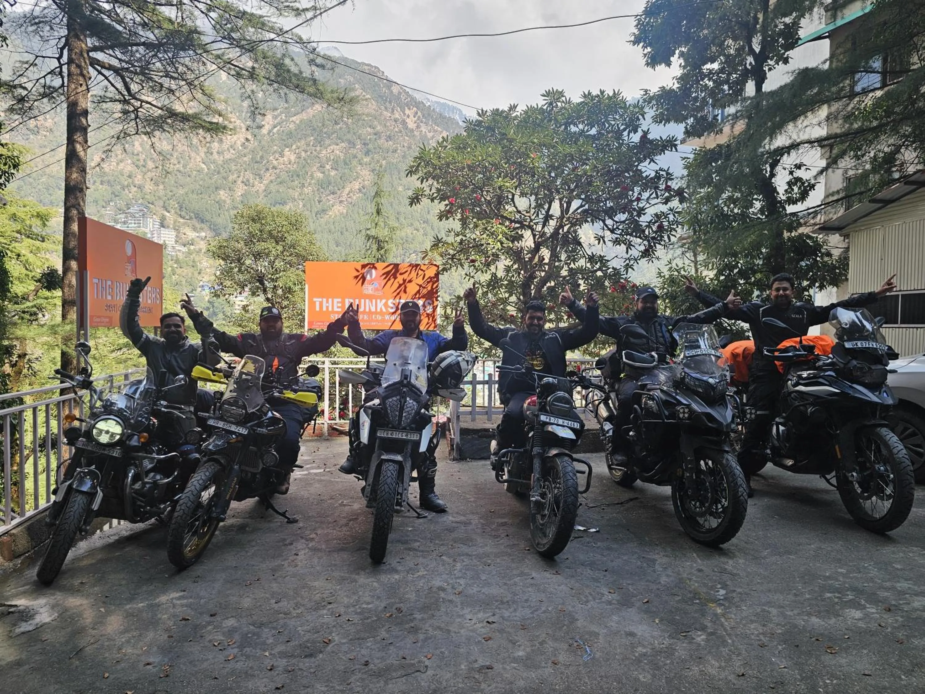 Parking in The Bunksters Mcleodganj, Dharmkot