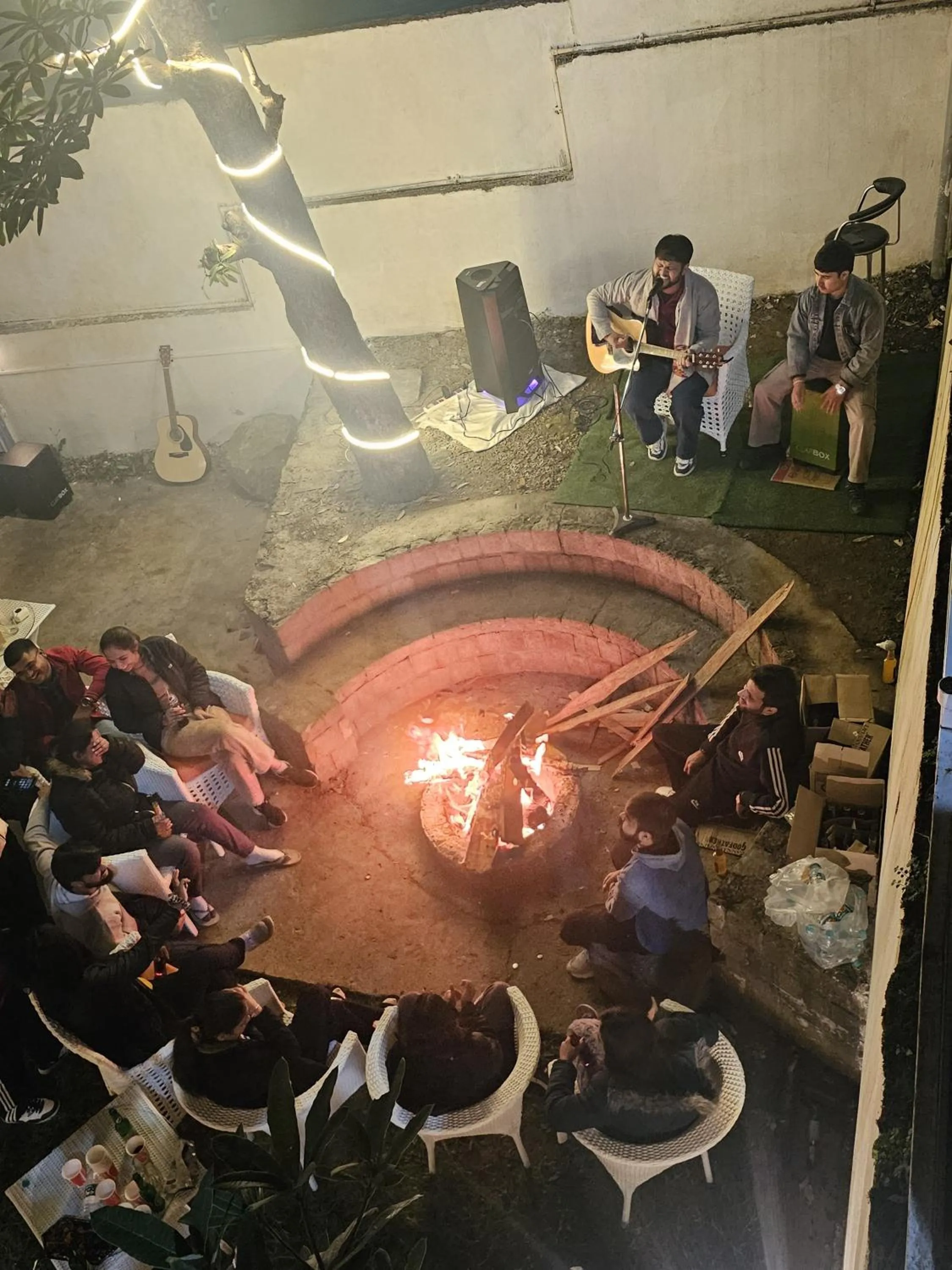 Winter in The Bunksters Mcleodganj, Dharmkot