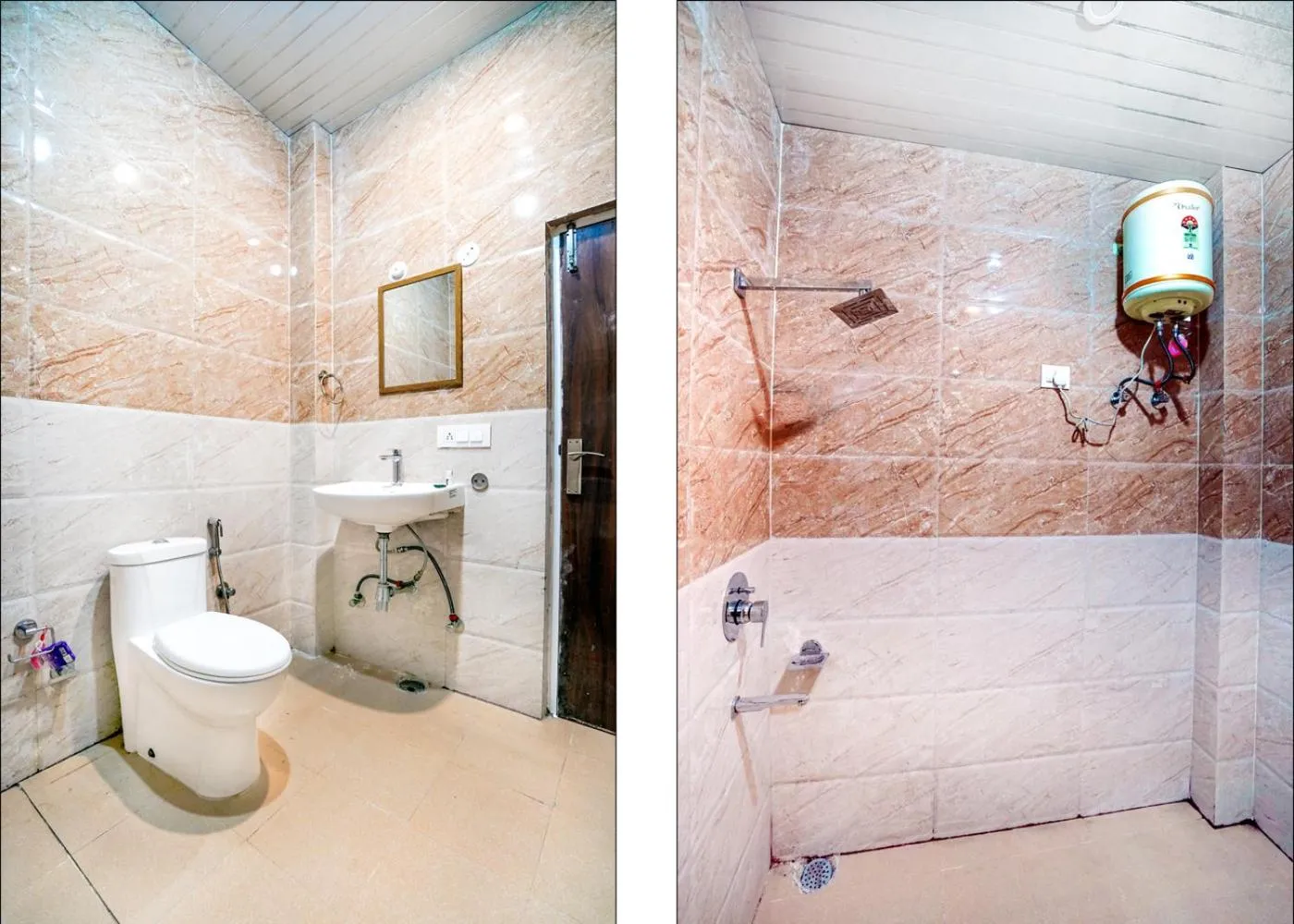 Shower in The Bunksters Mcleodganj, Dharmkot