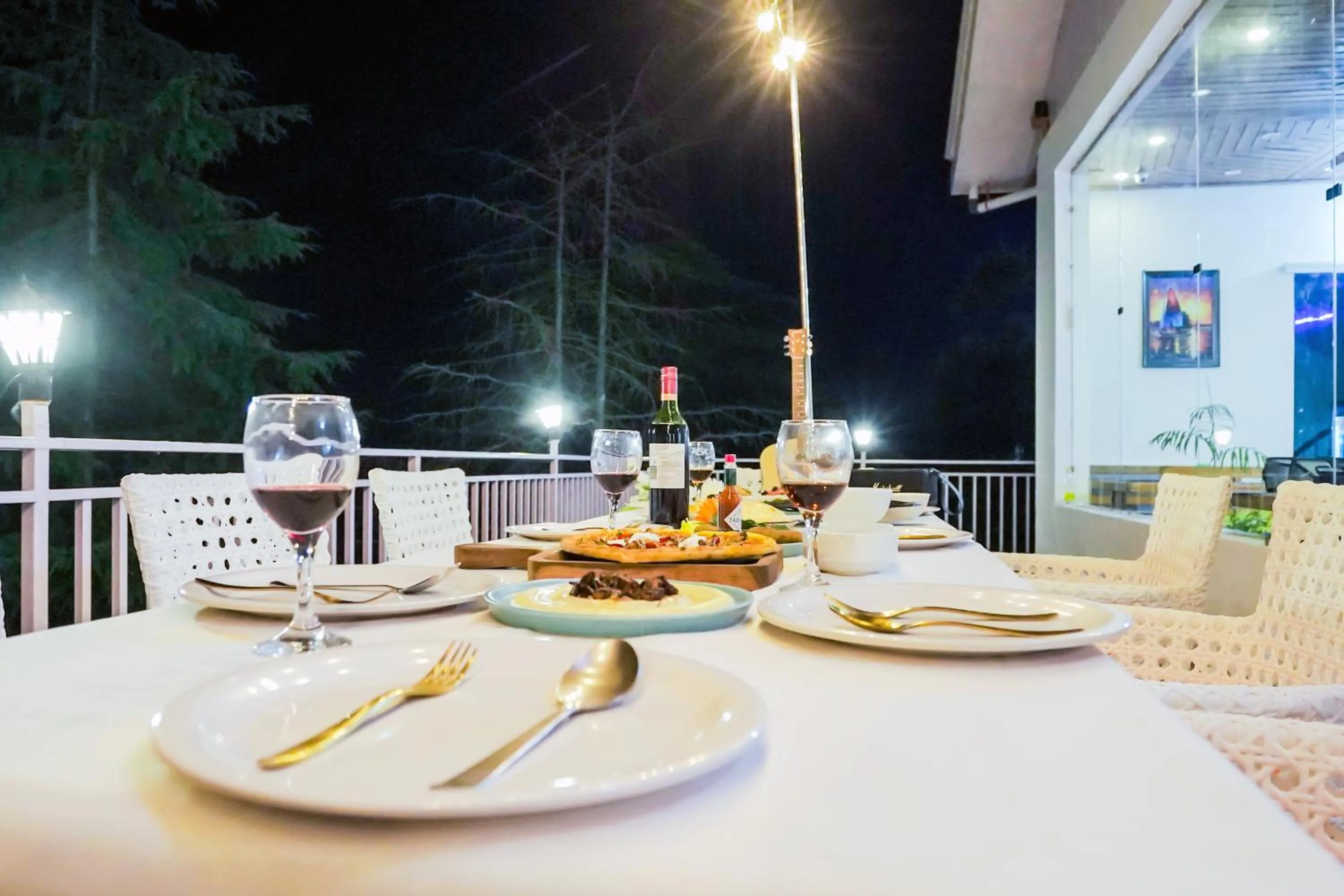 Patio in The Bunksters Mcleodganj, Dharmkot