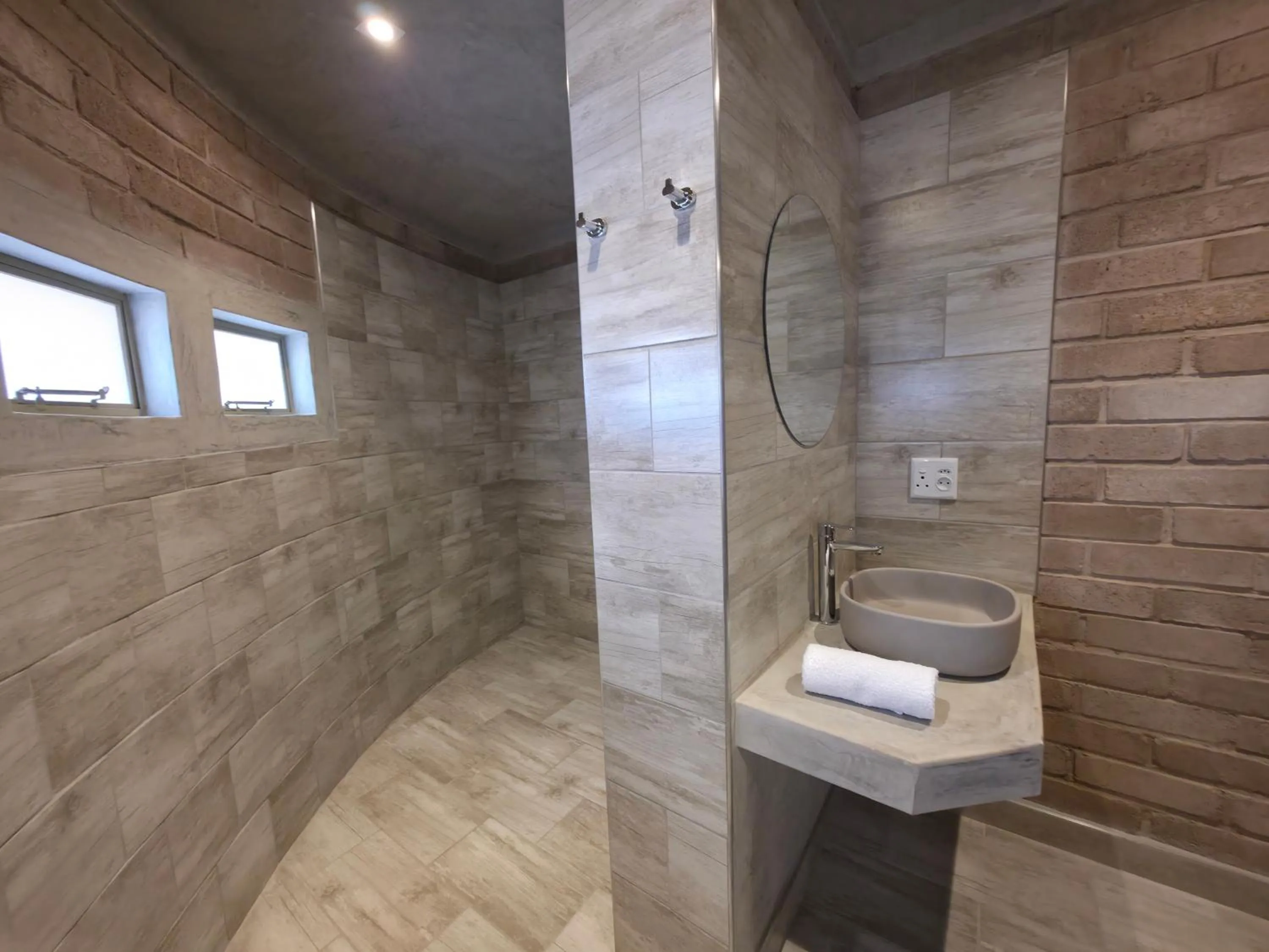 Bathroom in Sossus Oasis Campsite