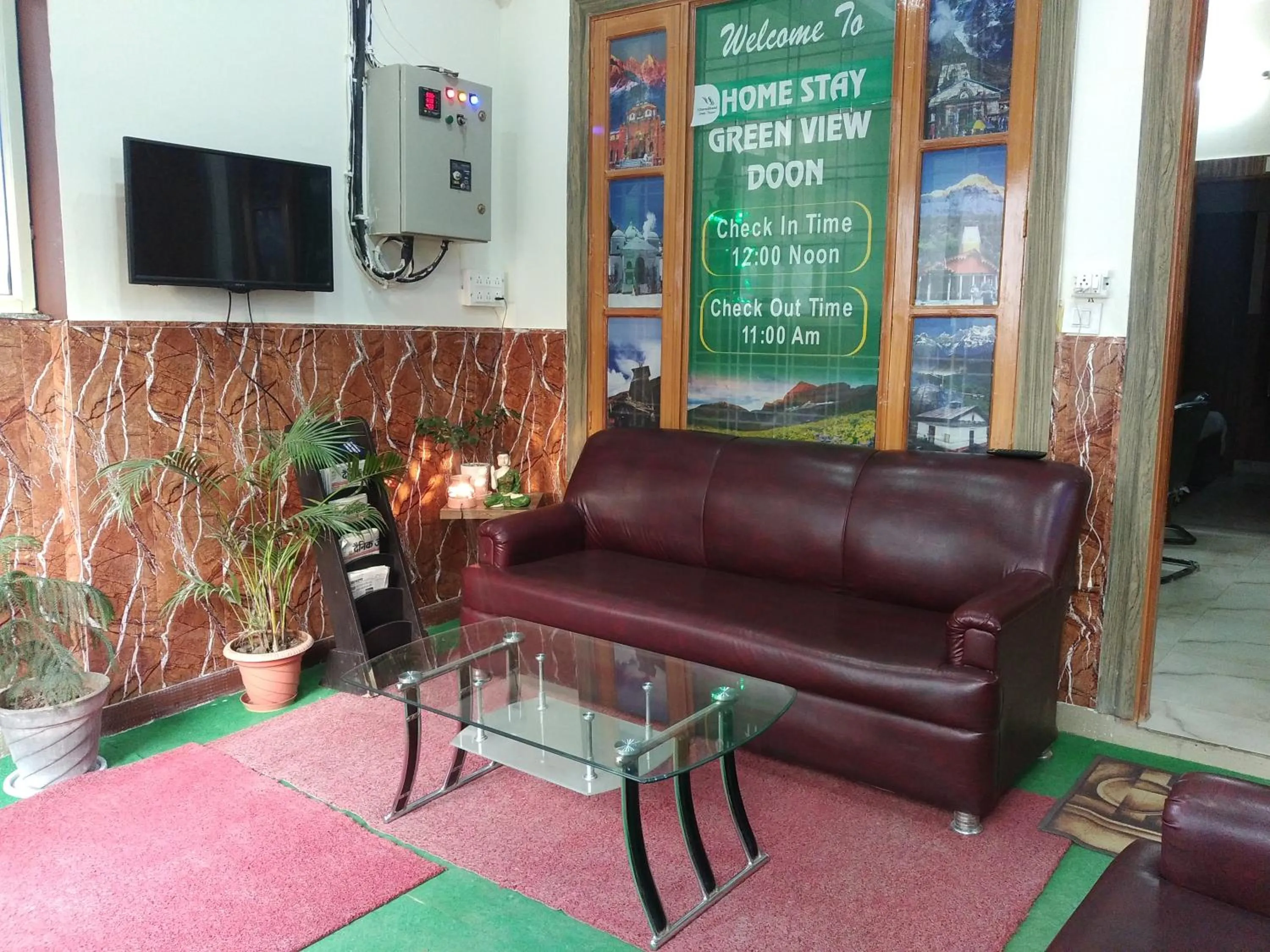 Living room in Home Stay Green View Doon