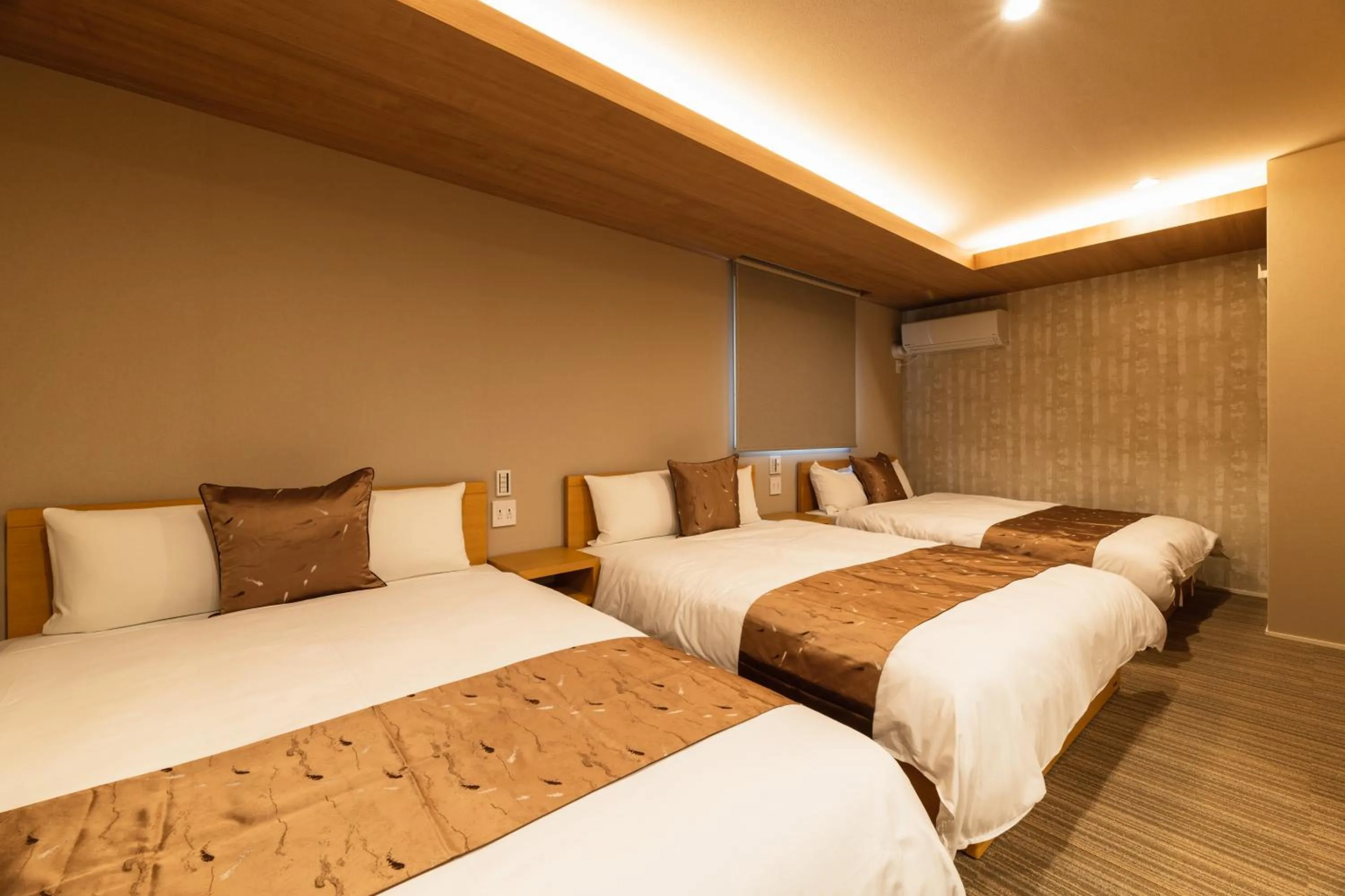 Photo of the whole room, Bed in GRAND BASE Urakami