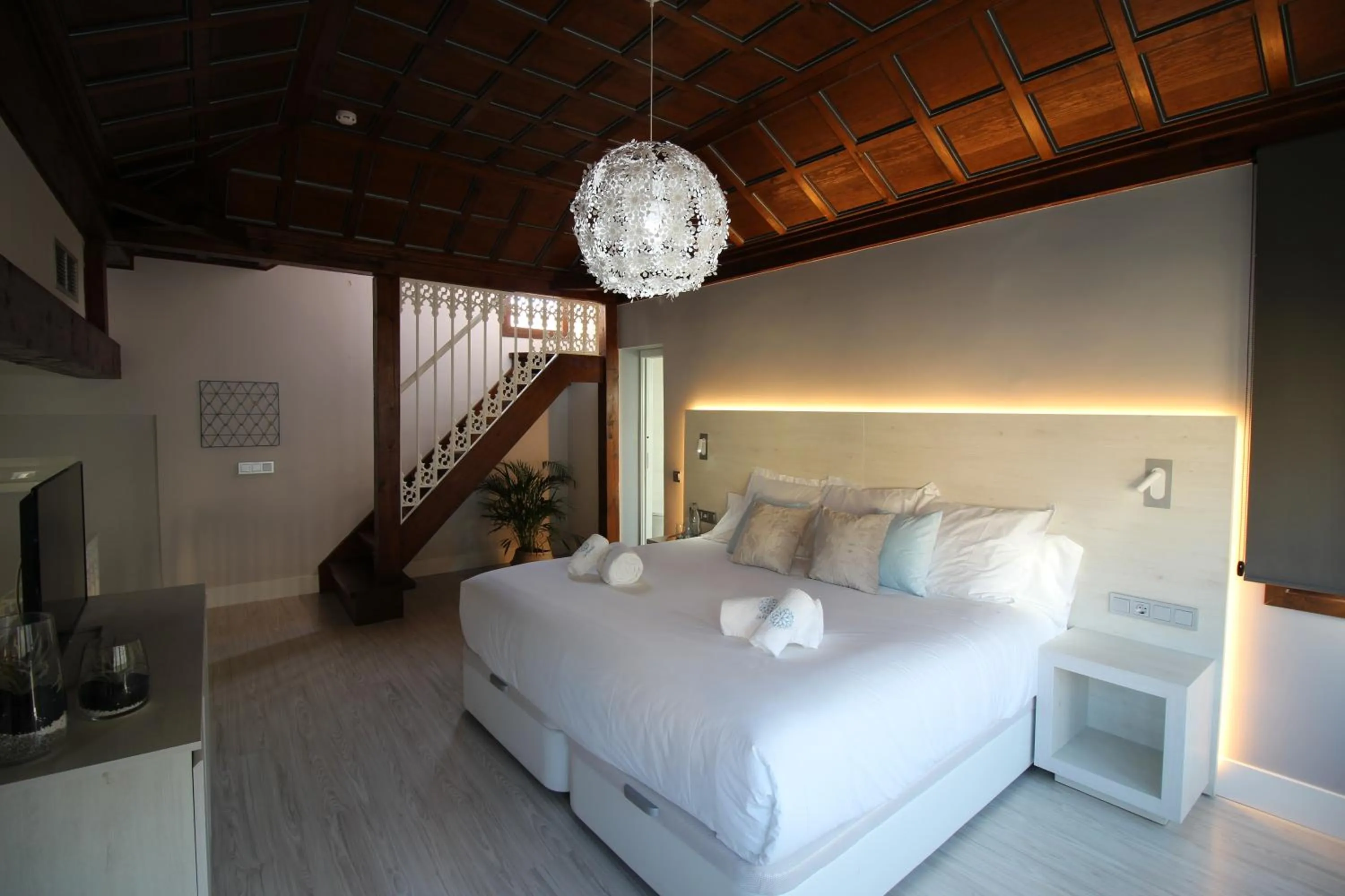 Bed in Palacio La Floresta