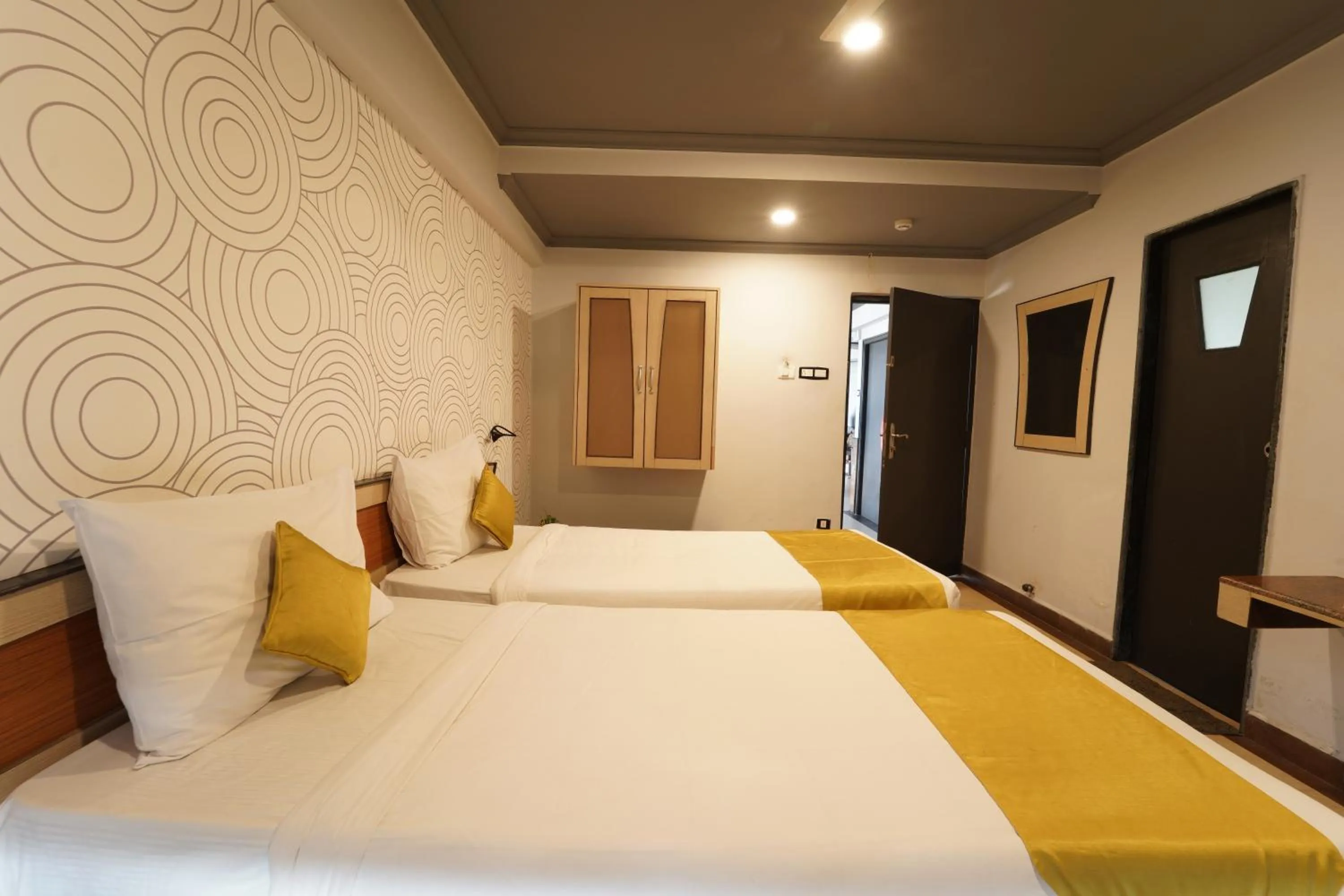 Bed in The Treat Hotel