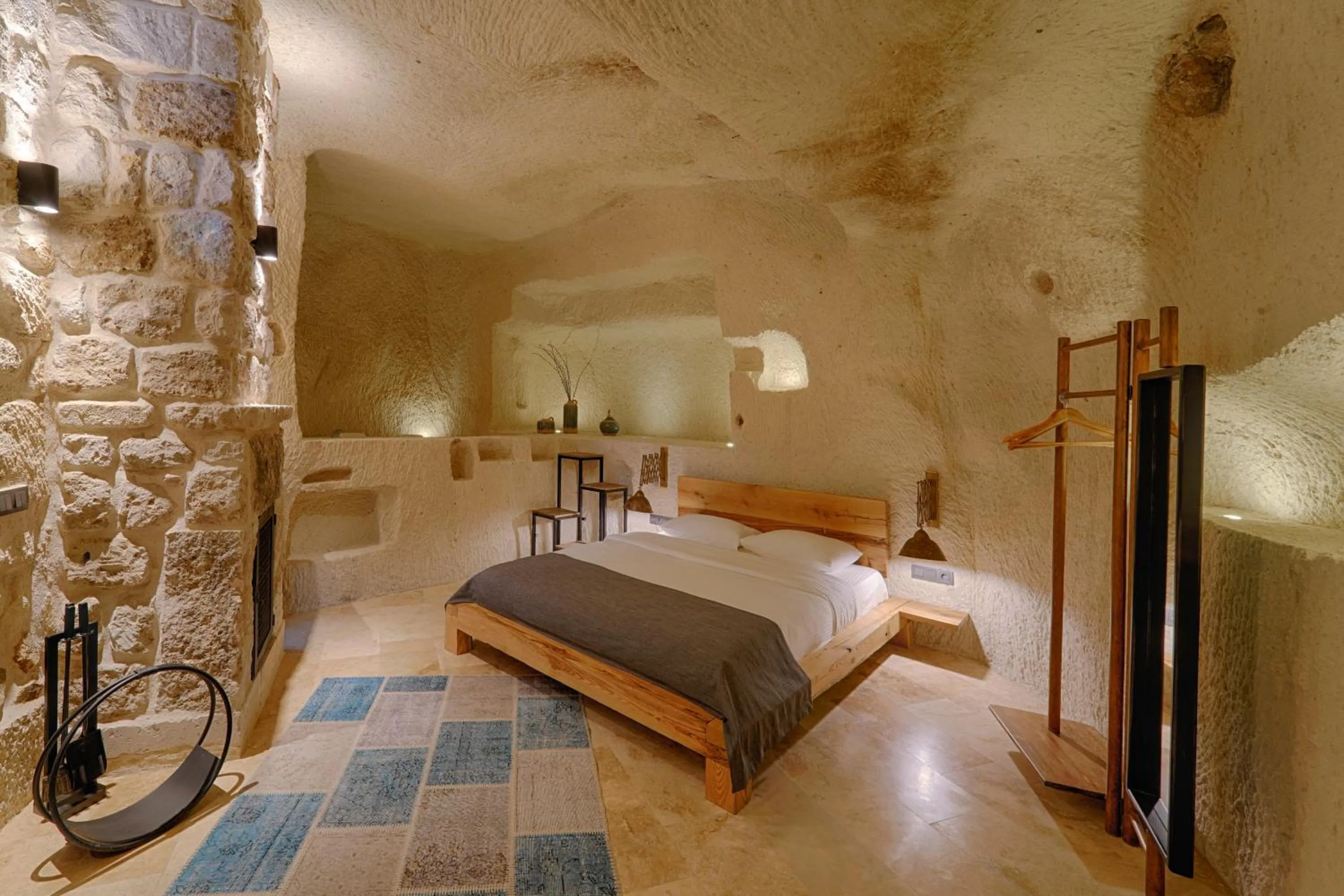 Bedroom, Bed in Luvi Cave Hotel