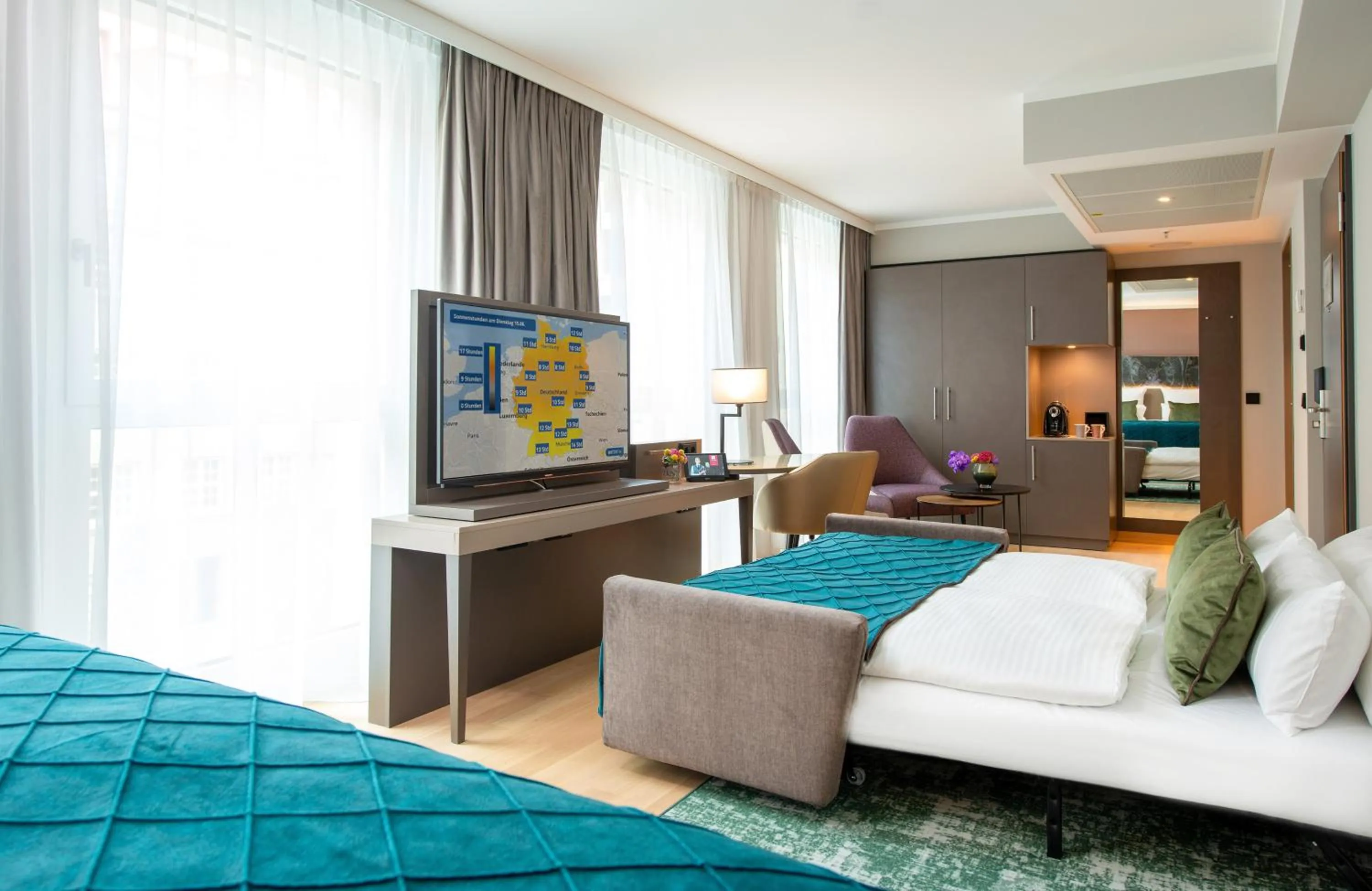 Photo of the whole room, Bed in Leonardo Royal Hotel Nürnberg