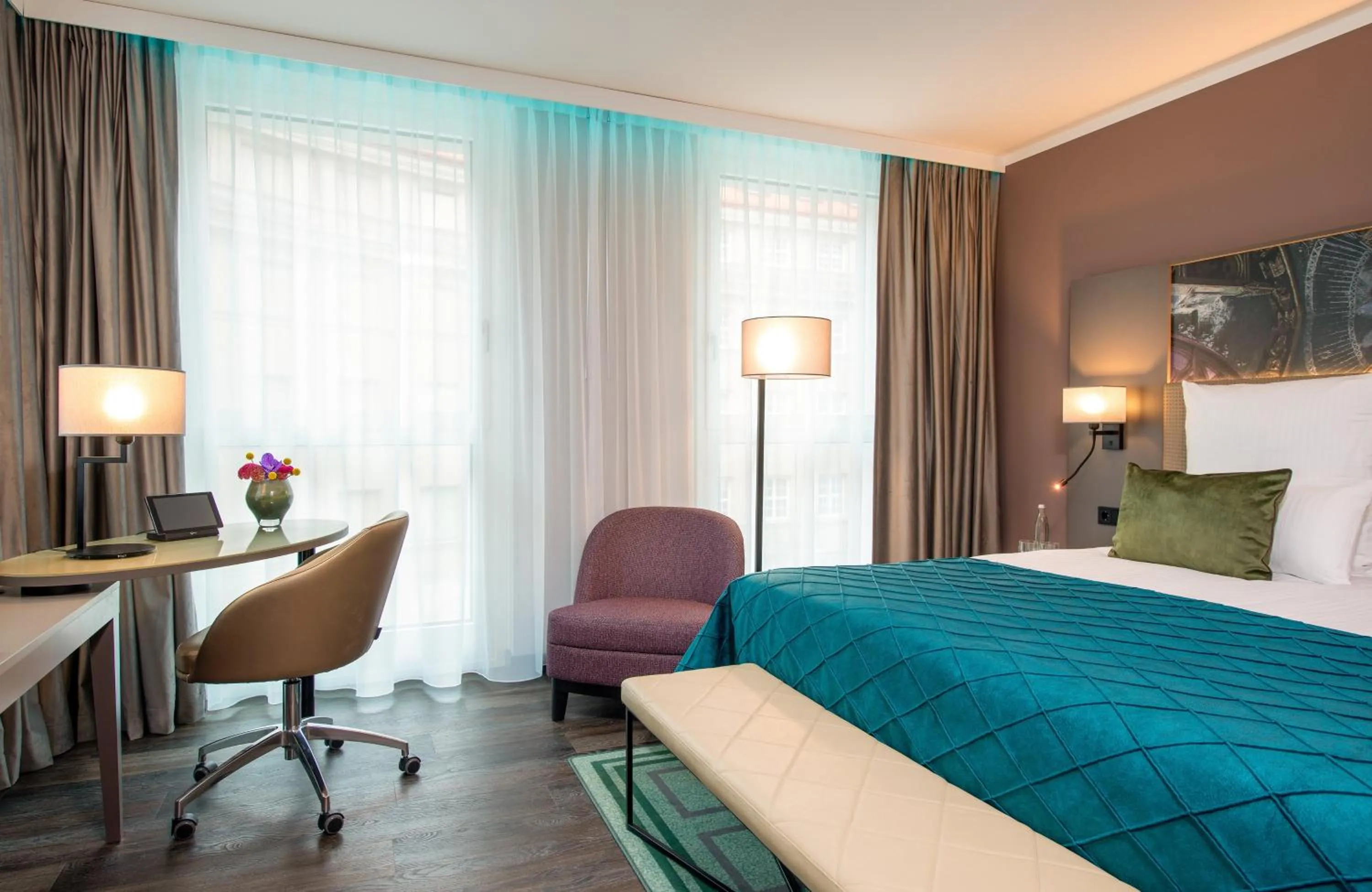 Photo of the whole room, Bed in Leonardo Royal Hotel Nürnberg