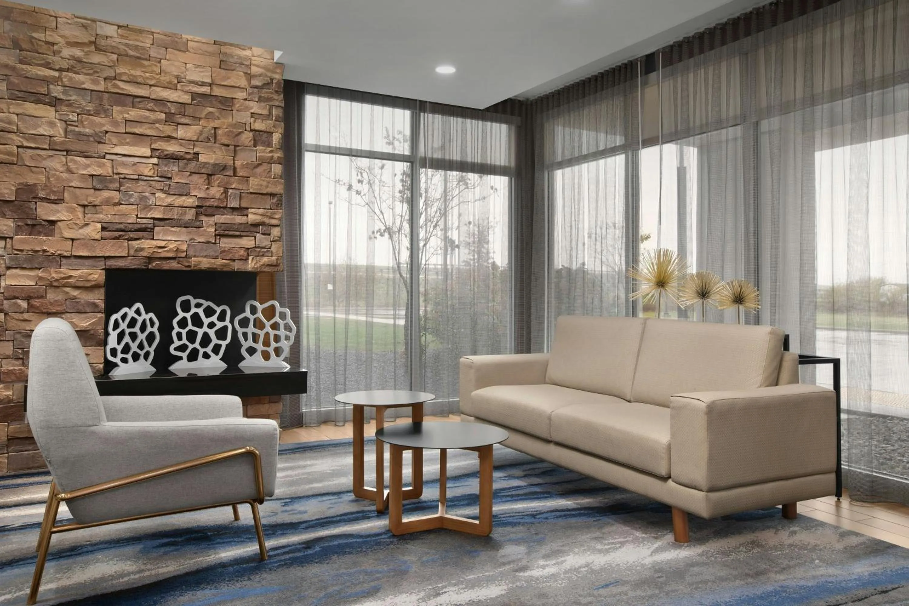 Lobby or reception in Fairfield Inn & Suites by Marriott Jeffersonville I-71