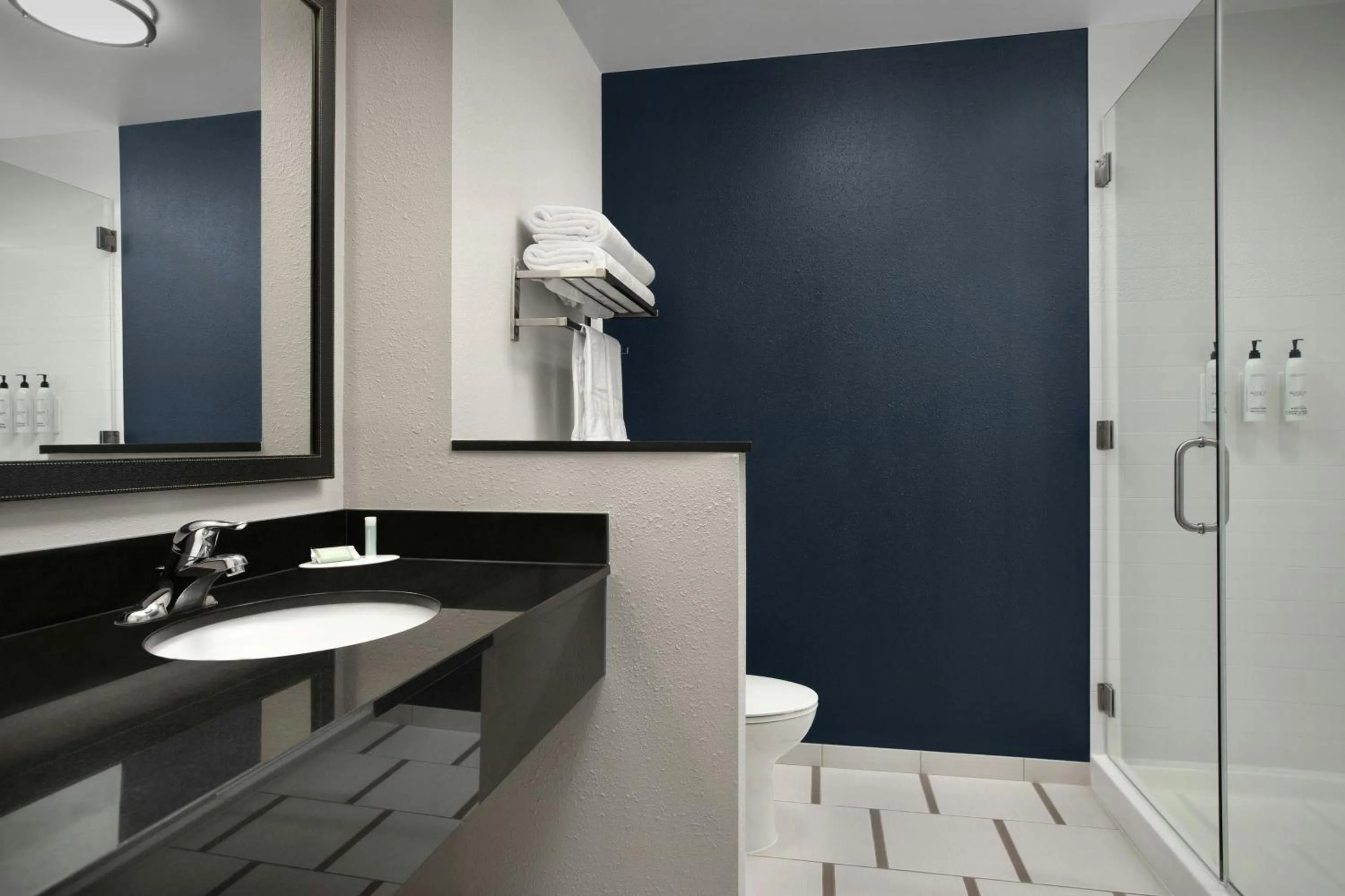 Bathroom in Fairfield Inn & Suites by Marriott Jeffersonville I-71