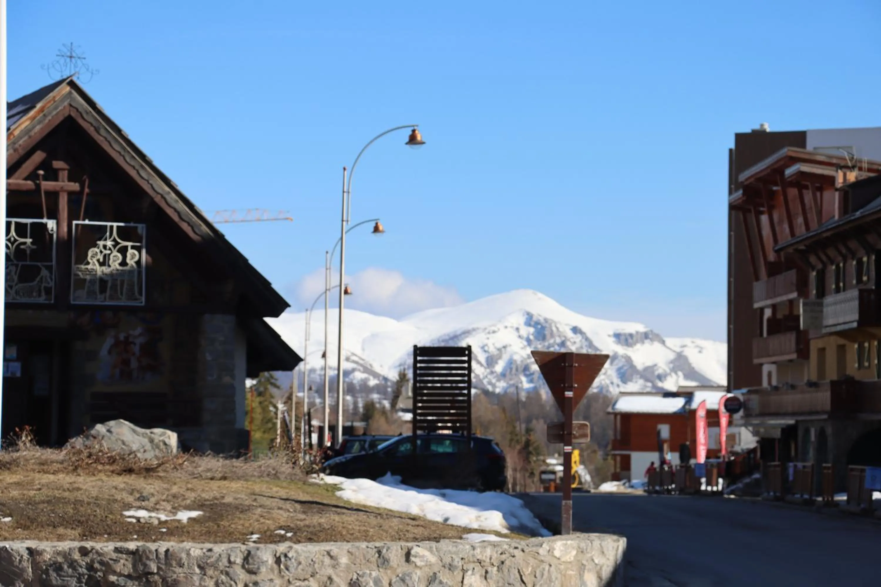 City view in Residence VAL DAZUR VALBERG 2 PIECES