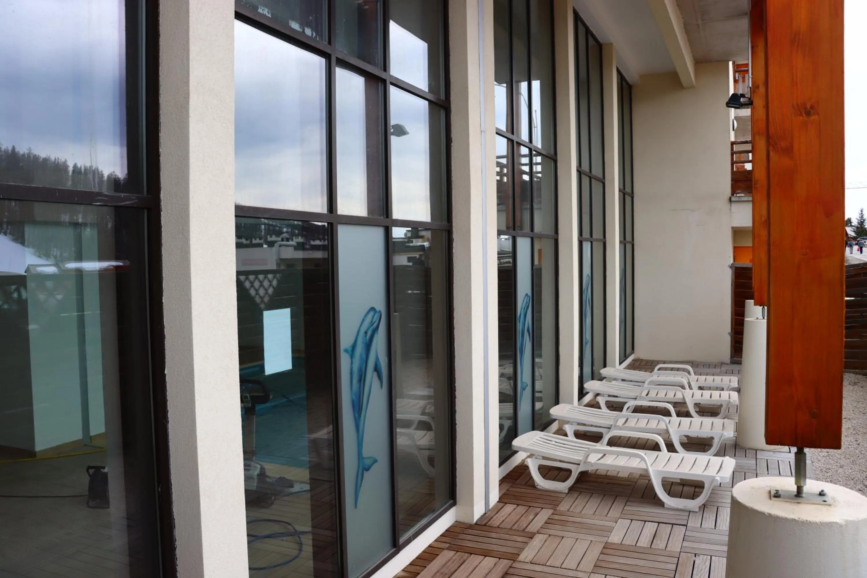 Swimming pool in Residence VAL DAZUR VALBERG 2 PIECES