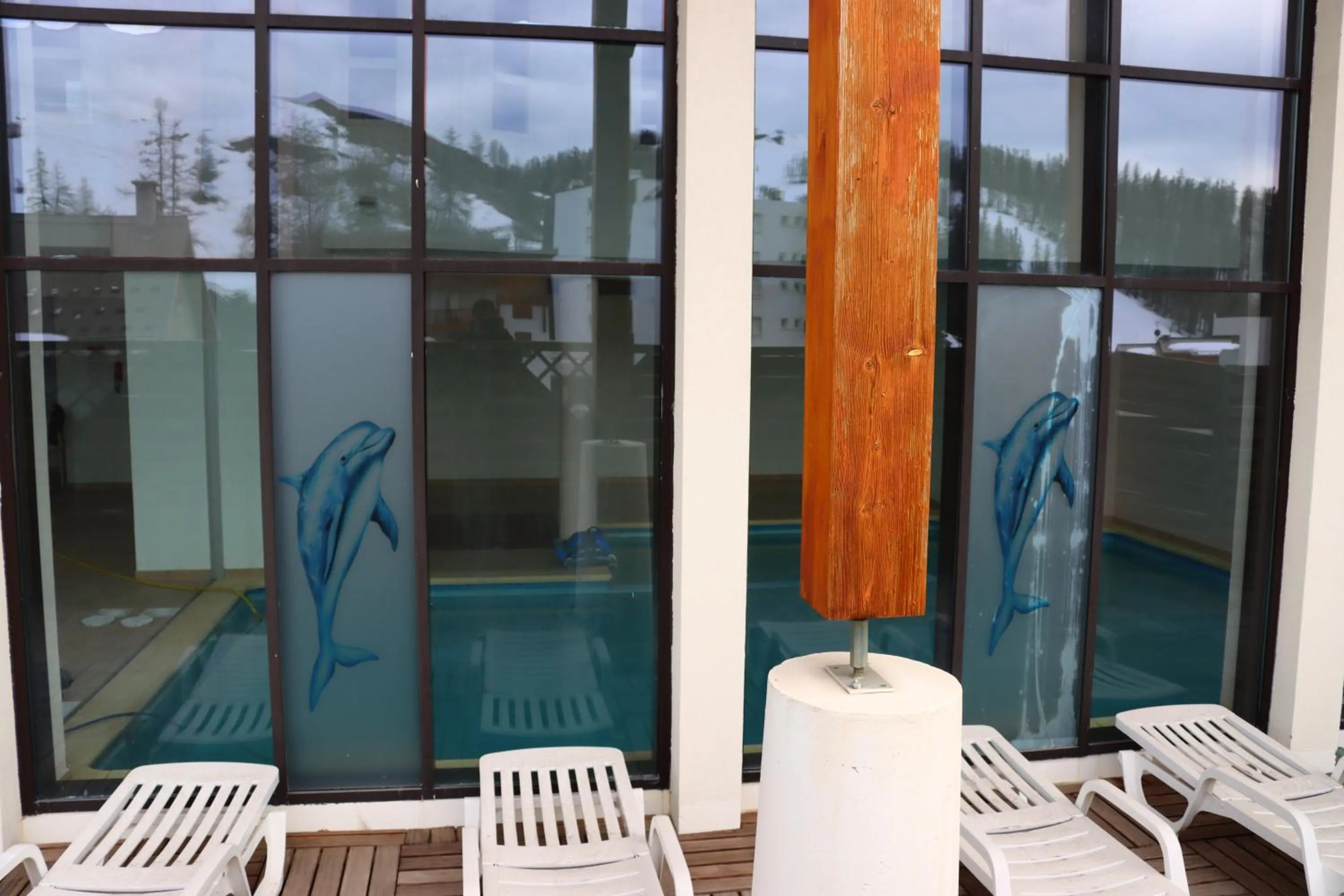 Swimming pool in Residence VAL DAZUR VALBERG 2 PIECES