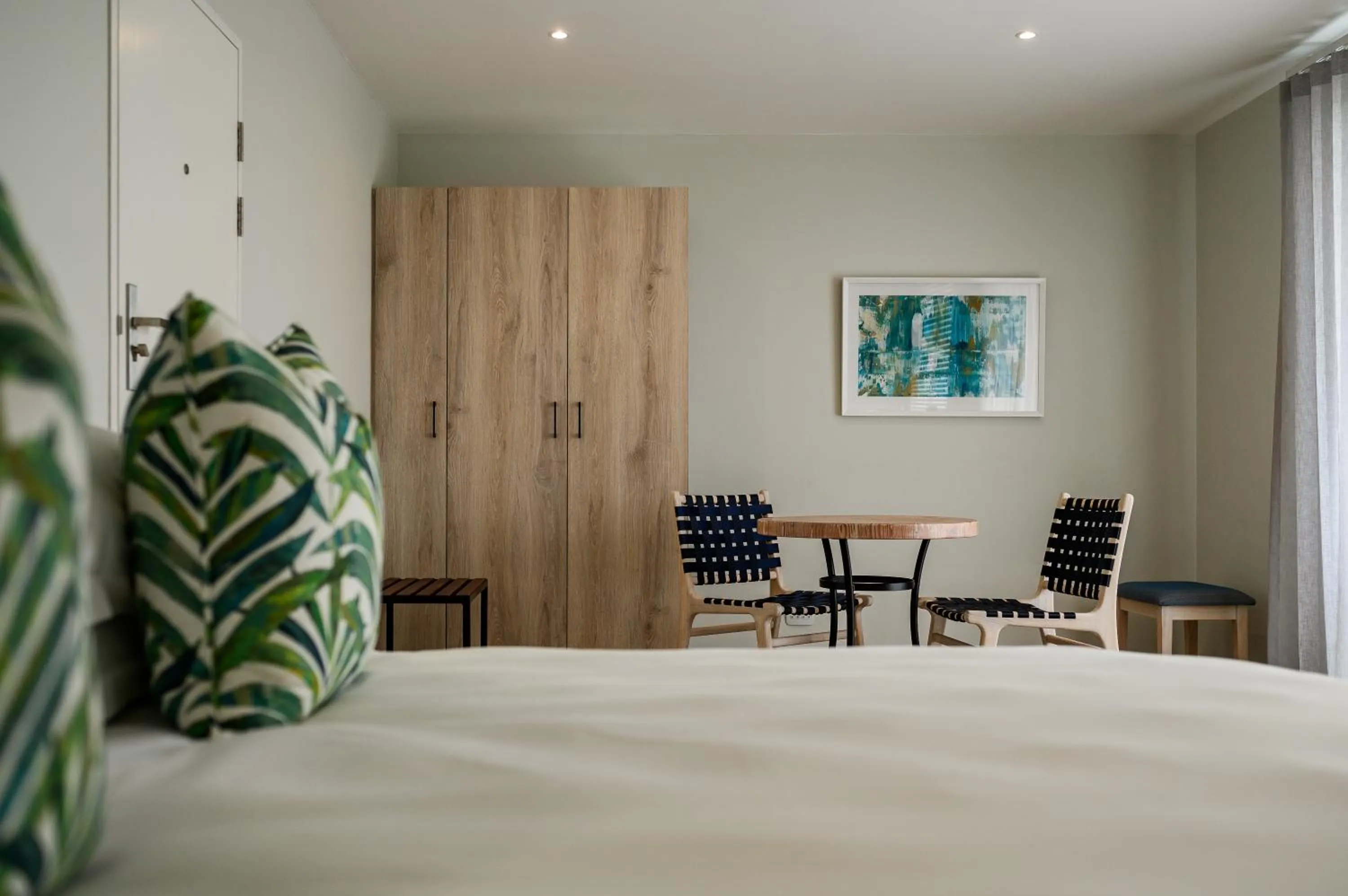 Bed in Paxton Luxury Apartments self-catering