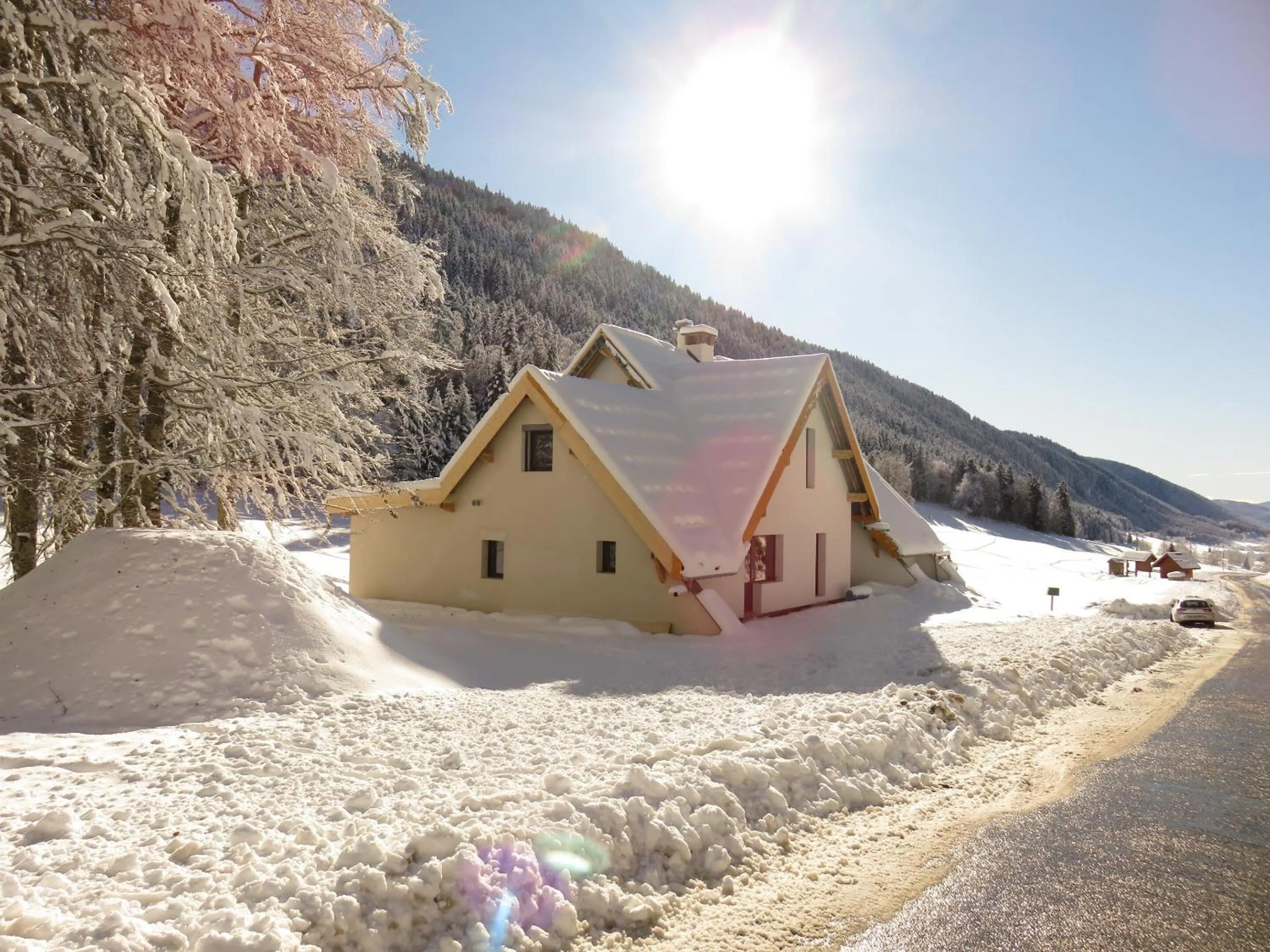 Property building in Gîte La Résilience, sur la piste de ski d'Autrans