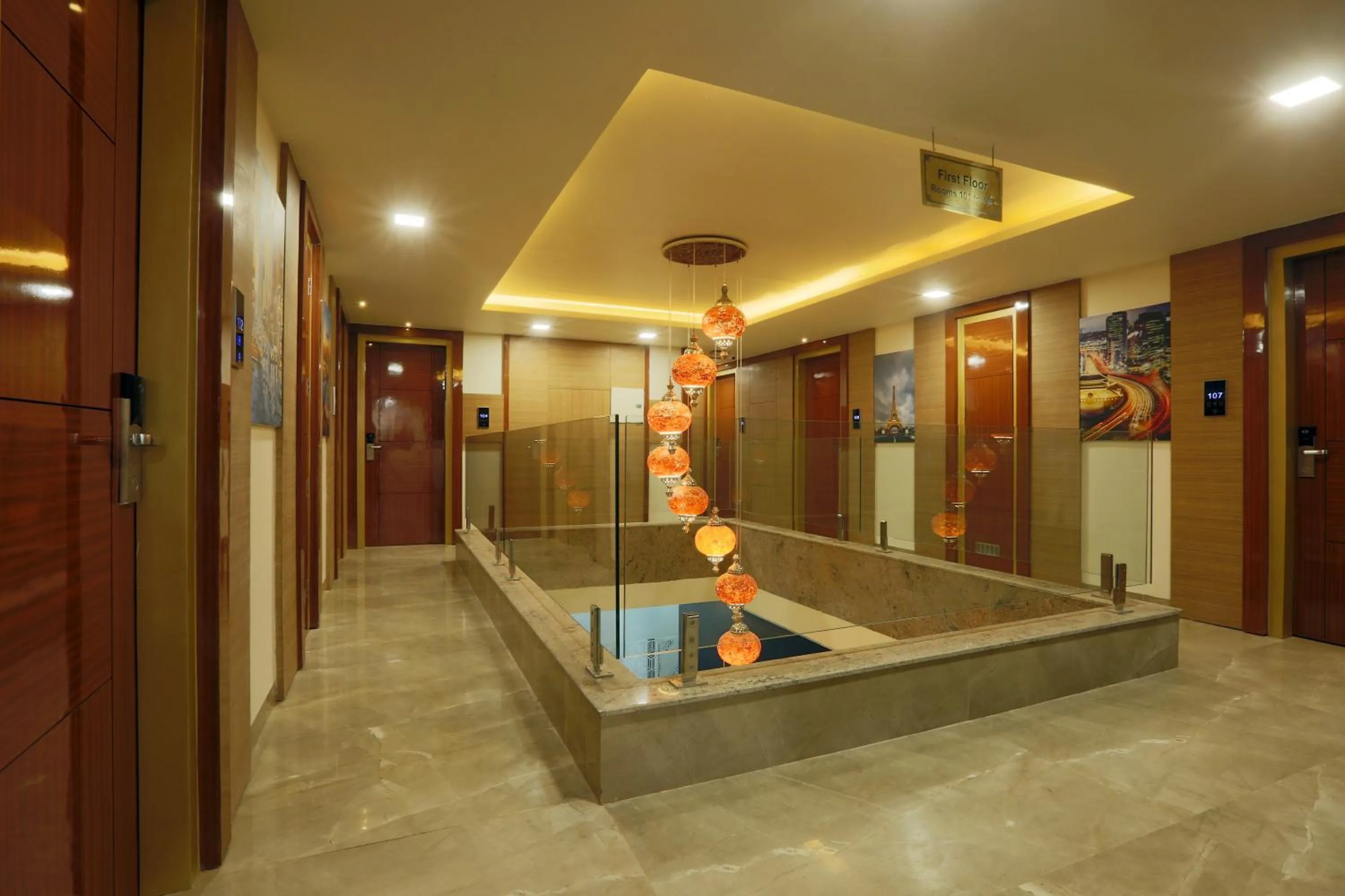 Lobby or reception in Hotel Omega - Gurgaon Central, Sec 45