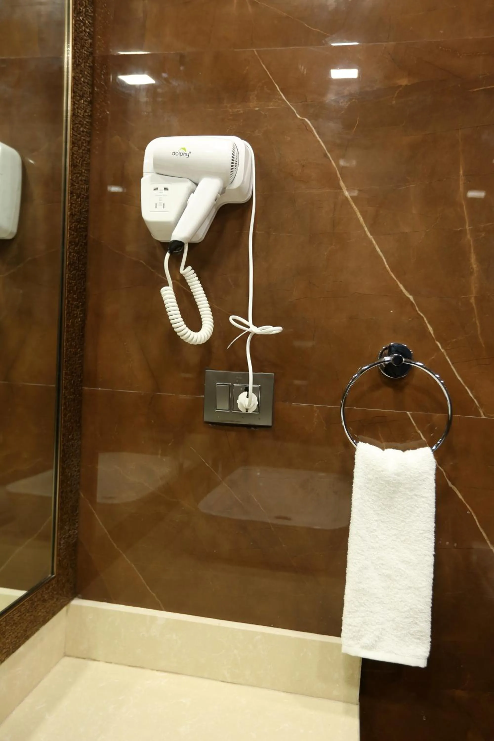 Bathroom in Hotel Omega - Gurgaon Central, Sec 45