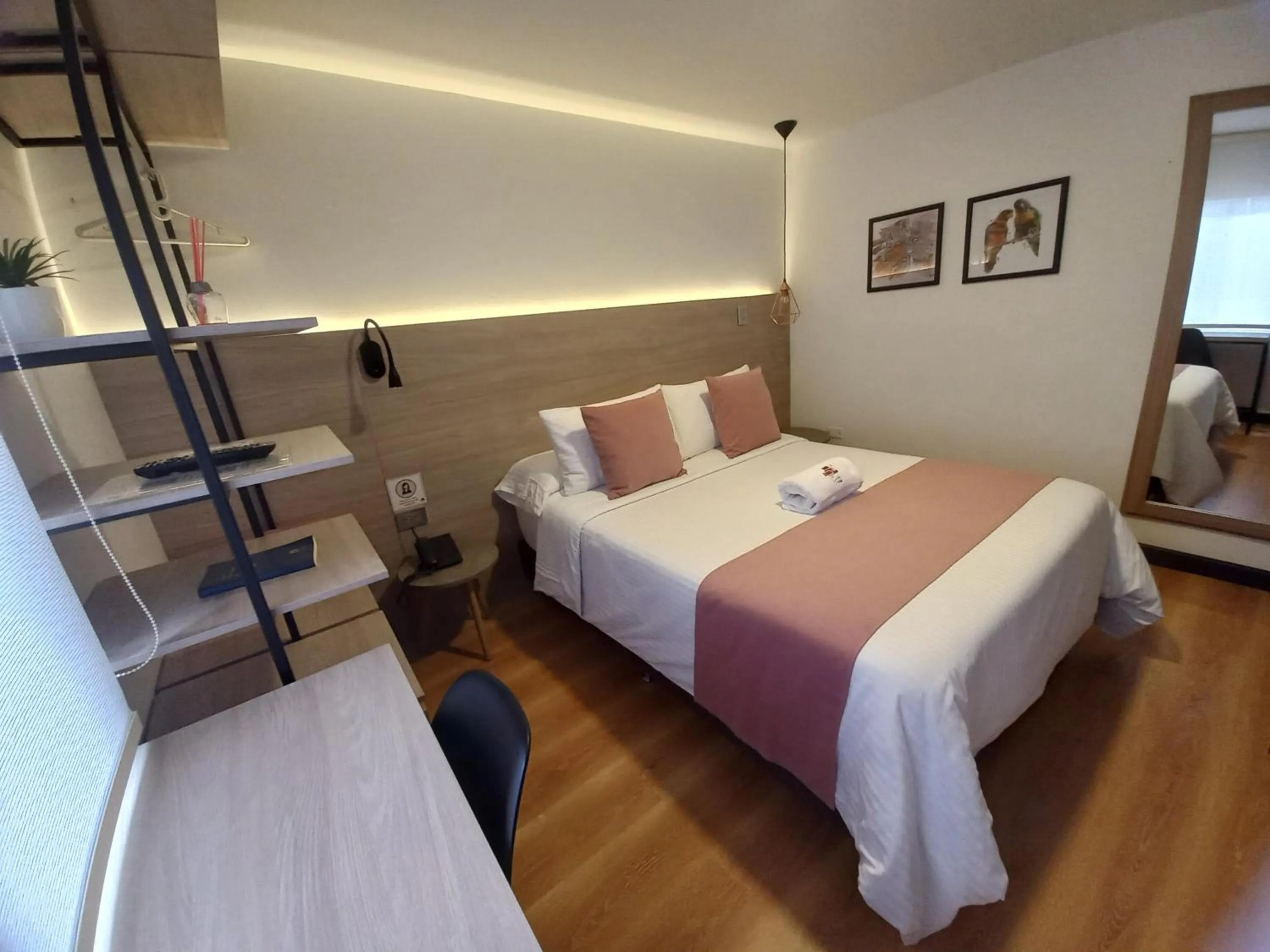 Bed in HOTEL SANTORI