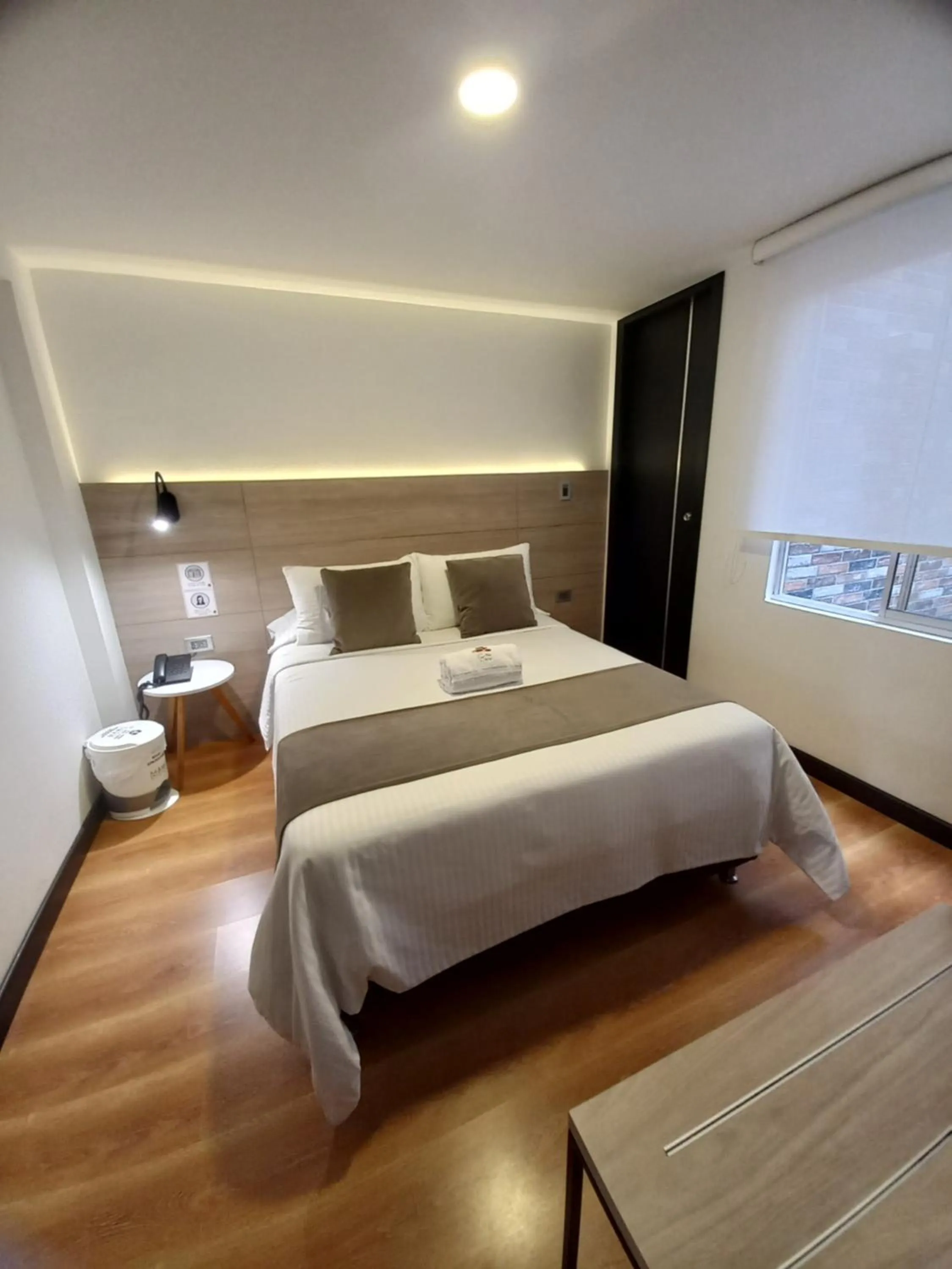 Bed in HOTEL SANTORI