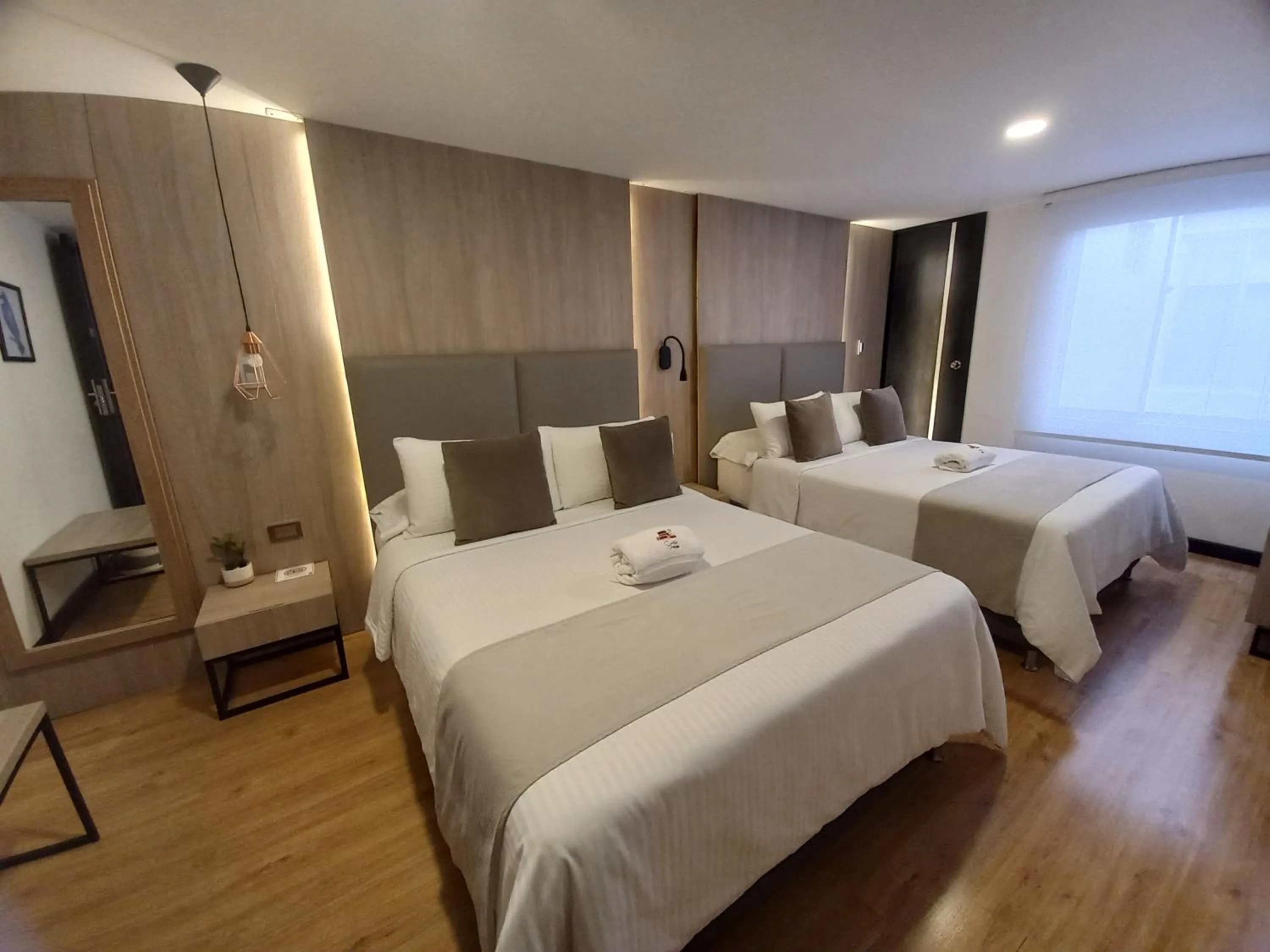 Bedroom, Bed in HOTEL SANTORI