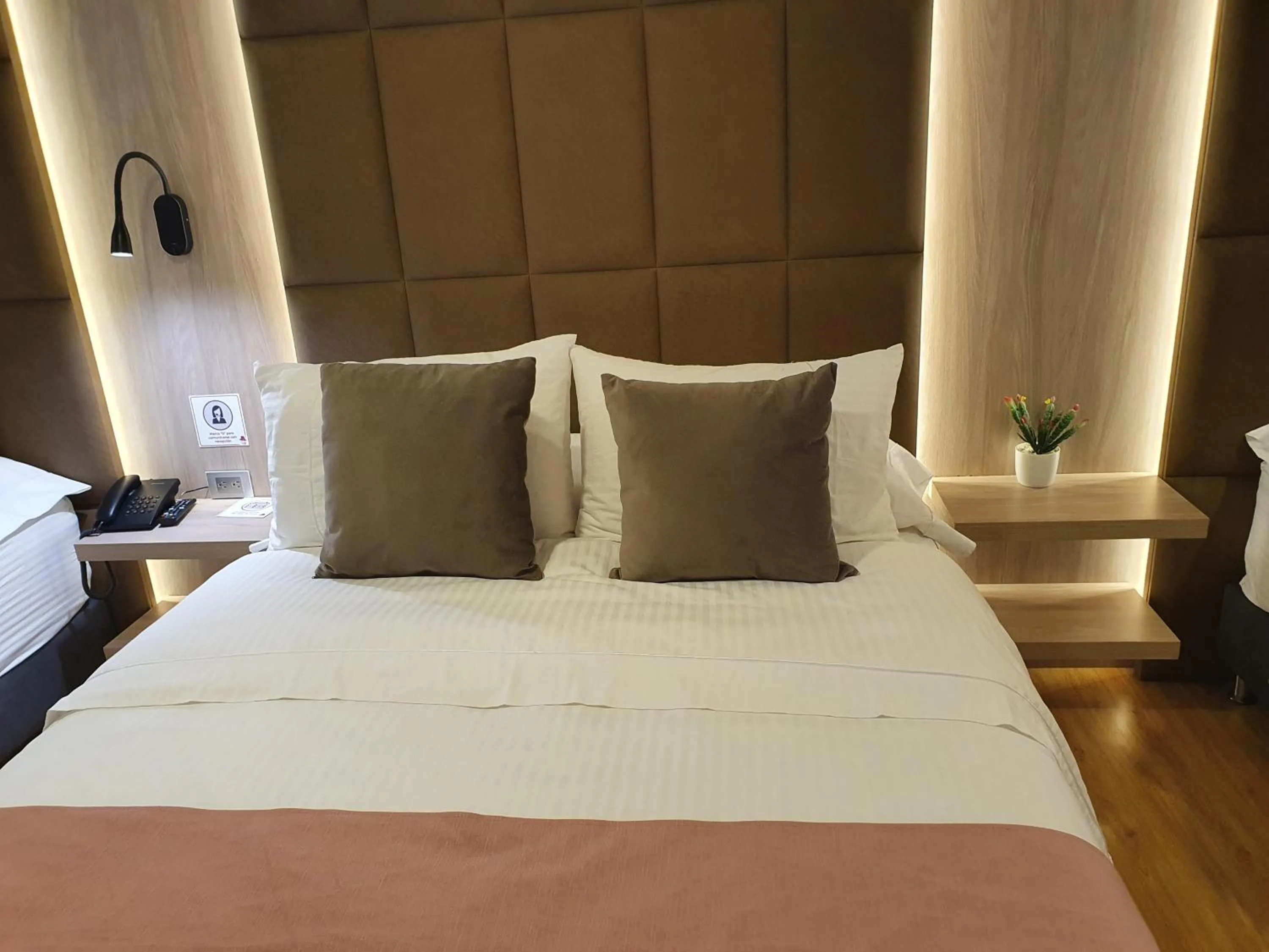 Bed in HOTEL SANTORI