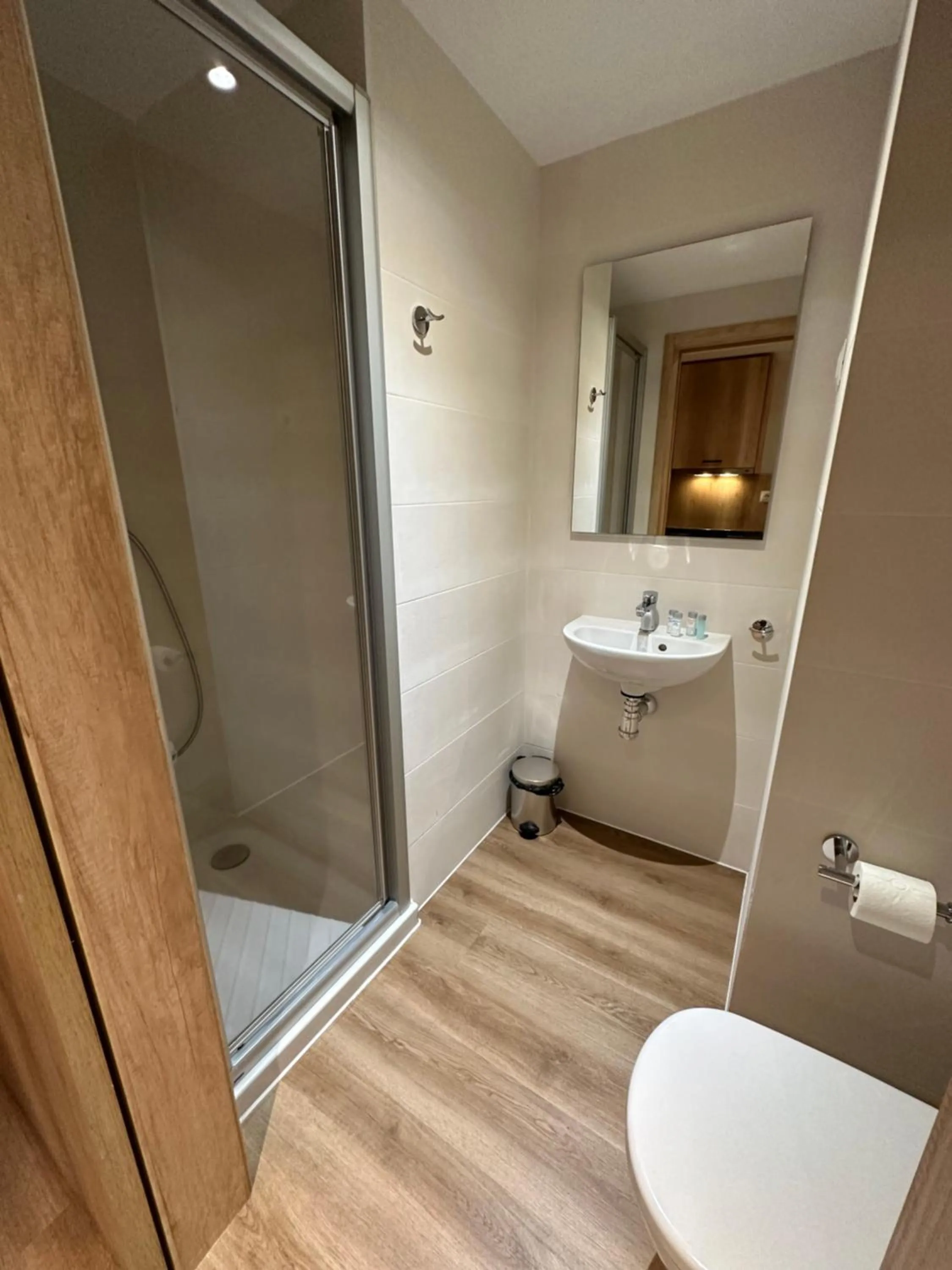 Shower in Micampus Bilbao Student Residence