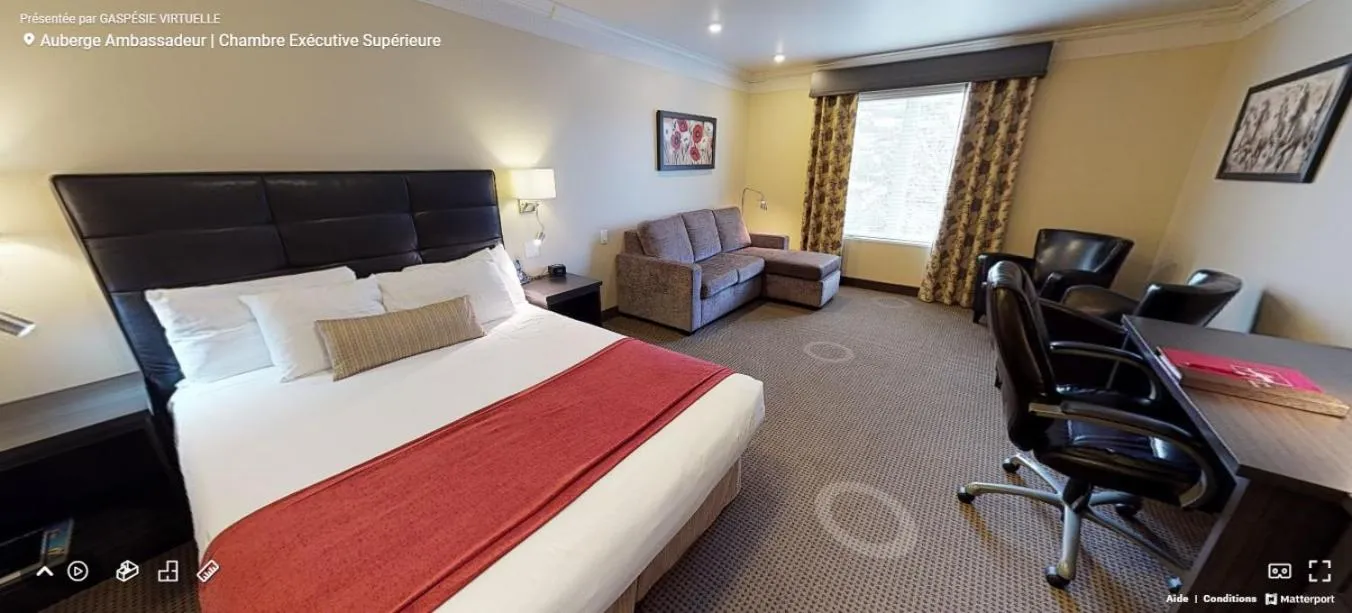 Bed in Auberge l'Ambassadeur