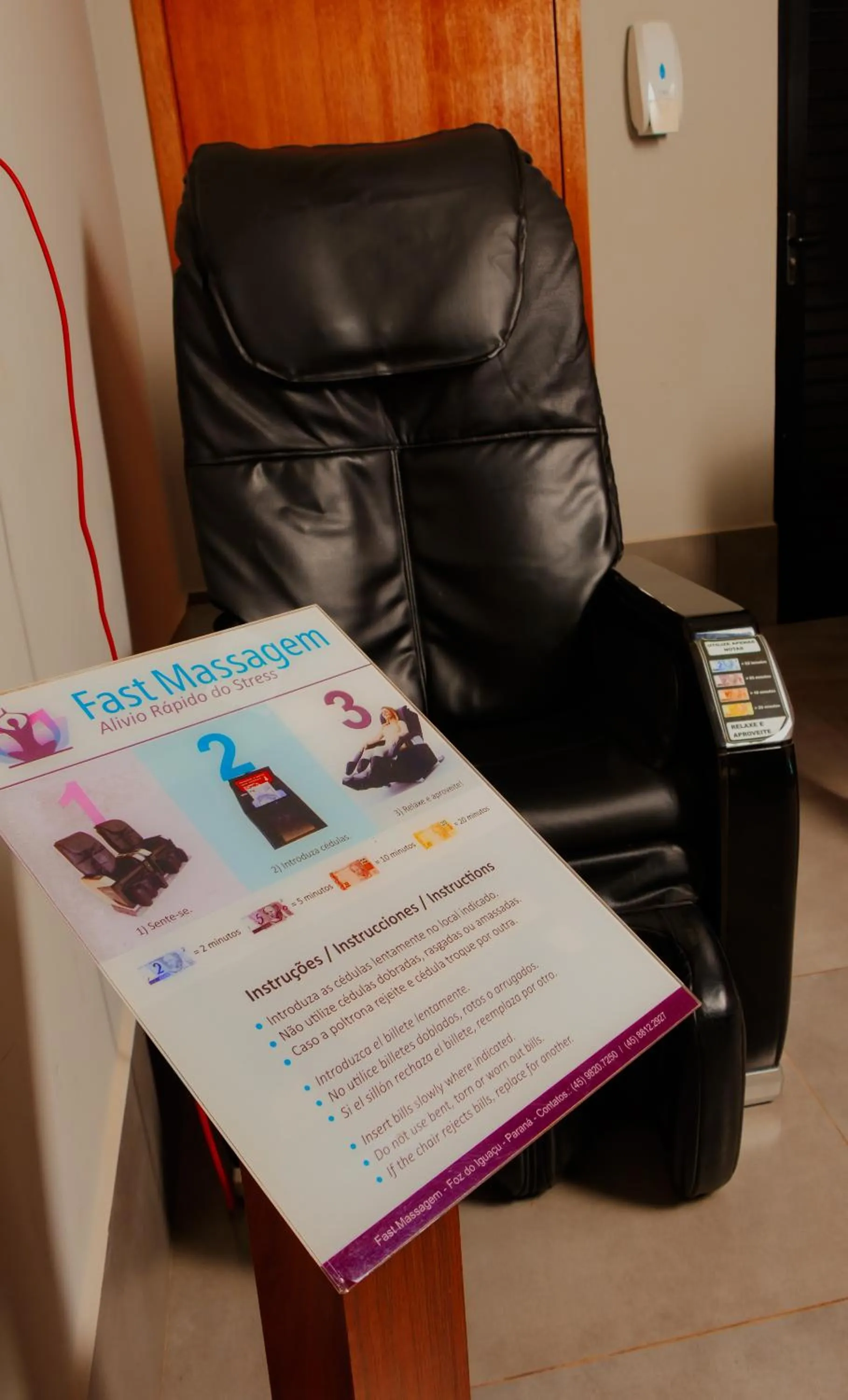 Lobby or reception in Vila Castelo Residencial no Centro de Foz