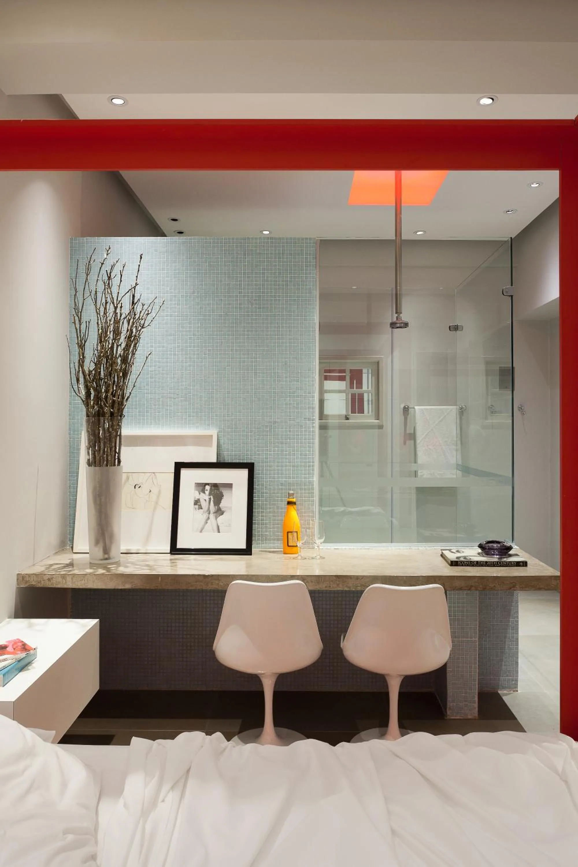 Bed in Lush Motel Ipiranga