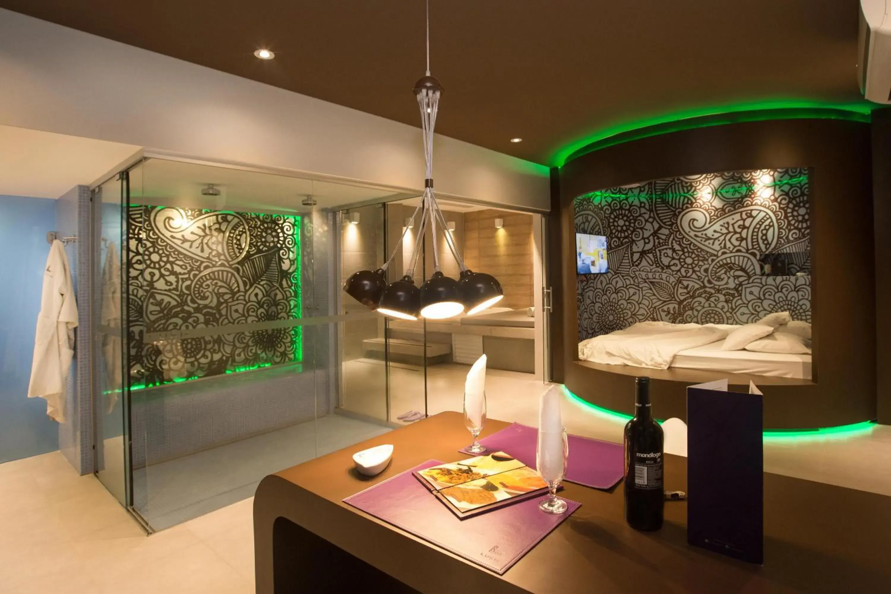 Deluxe Double Room in Lush Motel Ipiranga Deluxe Double Room in Lush Motel Ipiranga