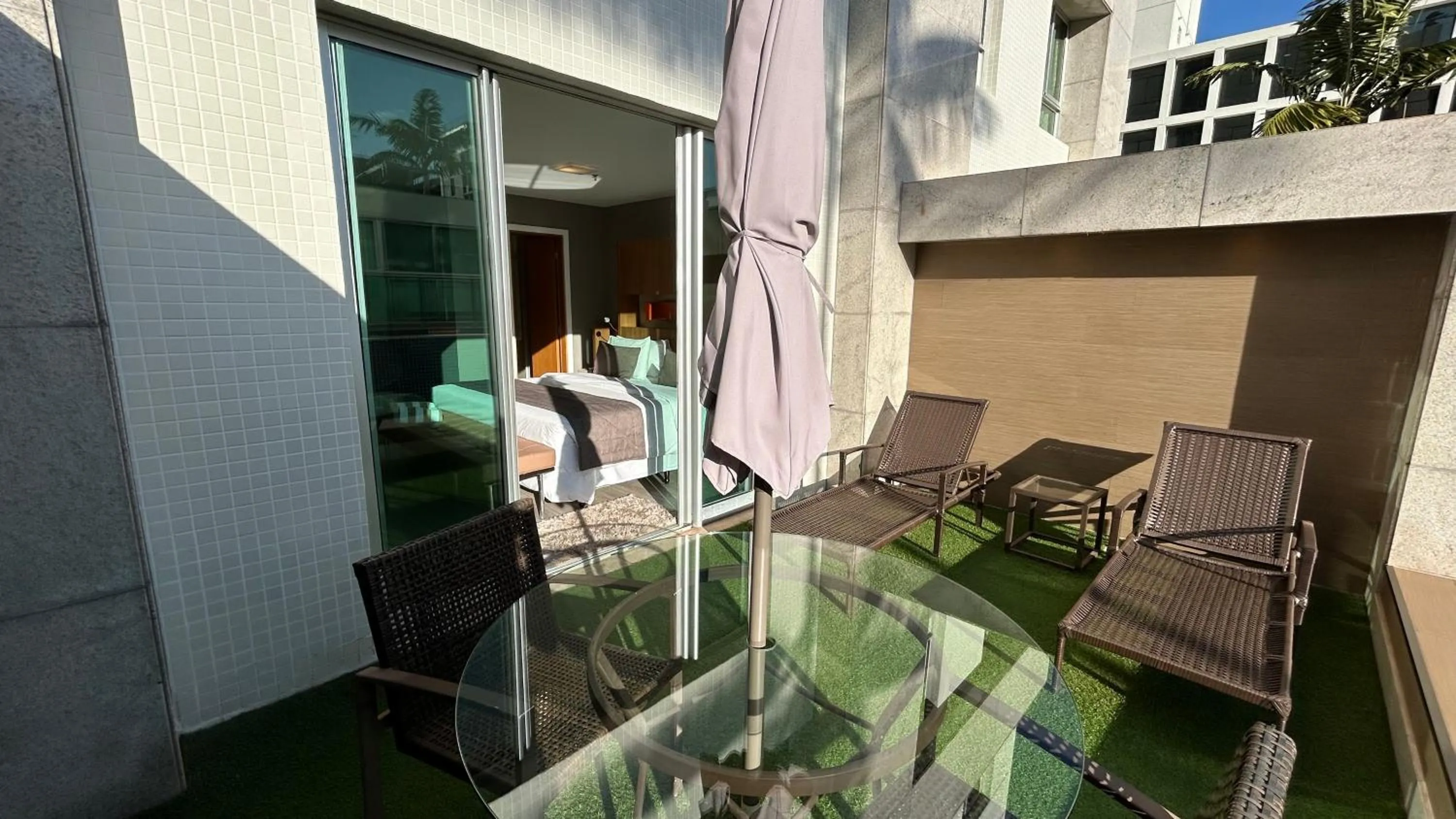 Patio in Jade Hotel Brasília