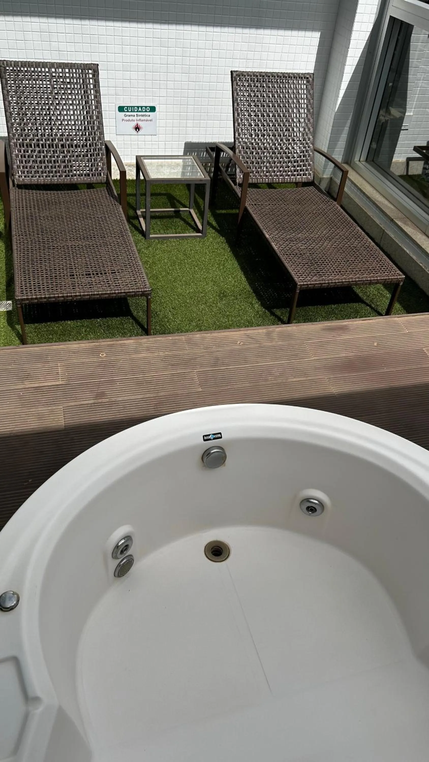 Hot Tub in Jade Hotel Brasília