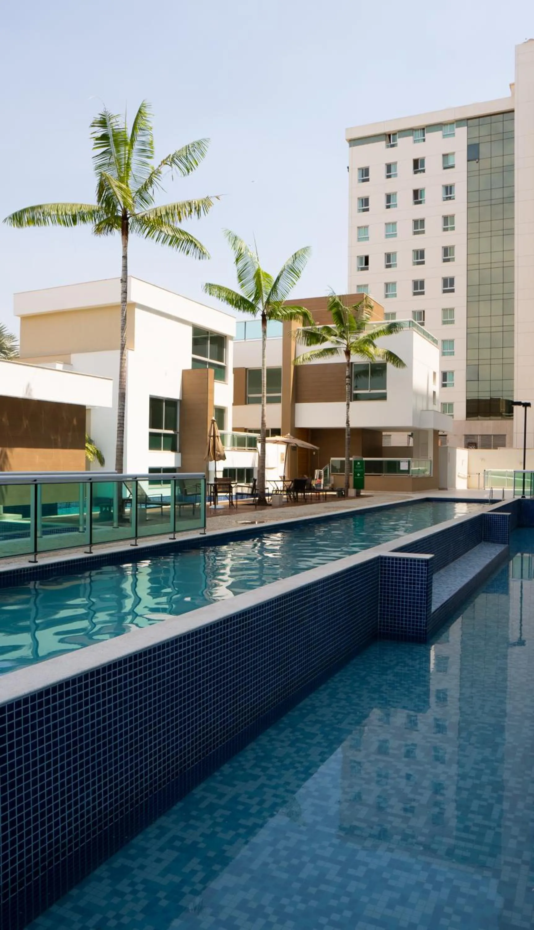 Pool view in Jade Hotel Brasília