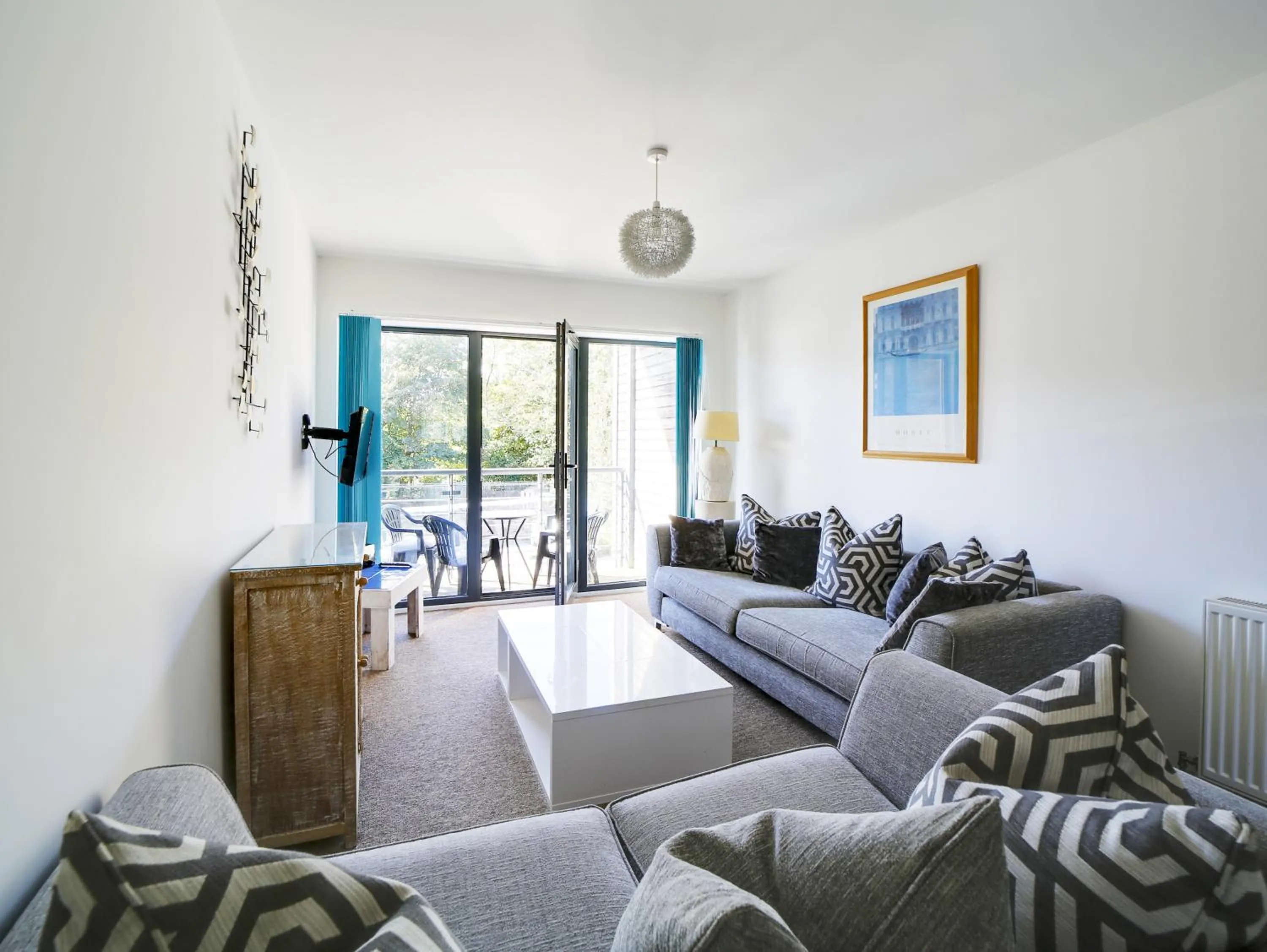 Living room in Wheel Water Collections