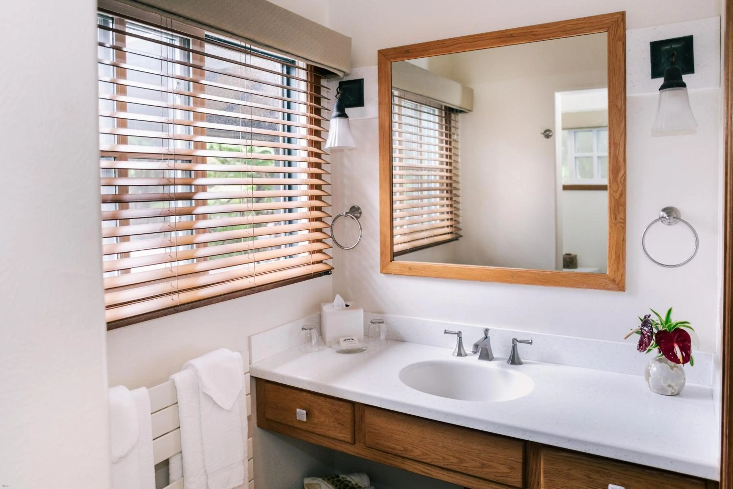 Bathroom in Kilauea Lodge and Restaurant