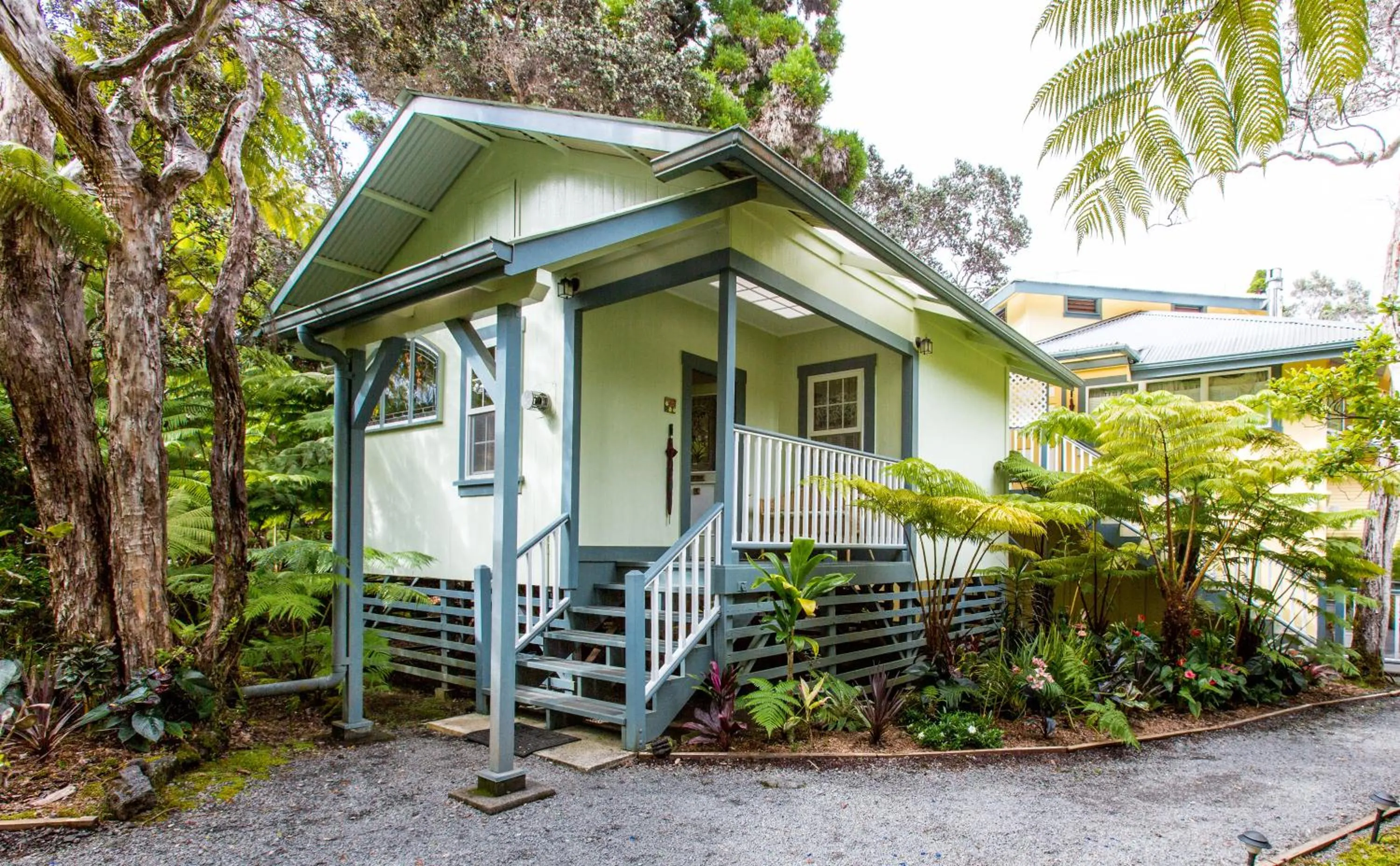 Property building in Kilauea Lodge and Restaurant