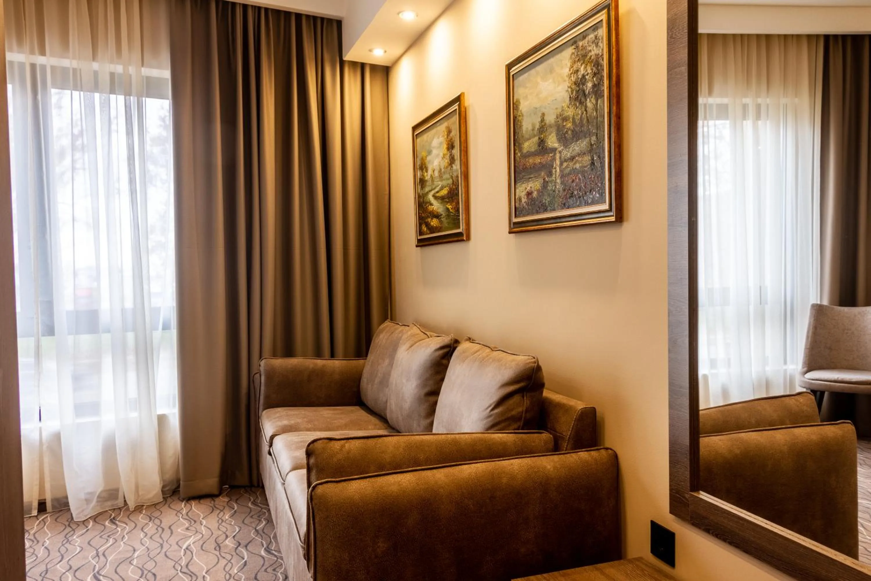 Living room in Garni hotel FILIA