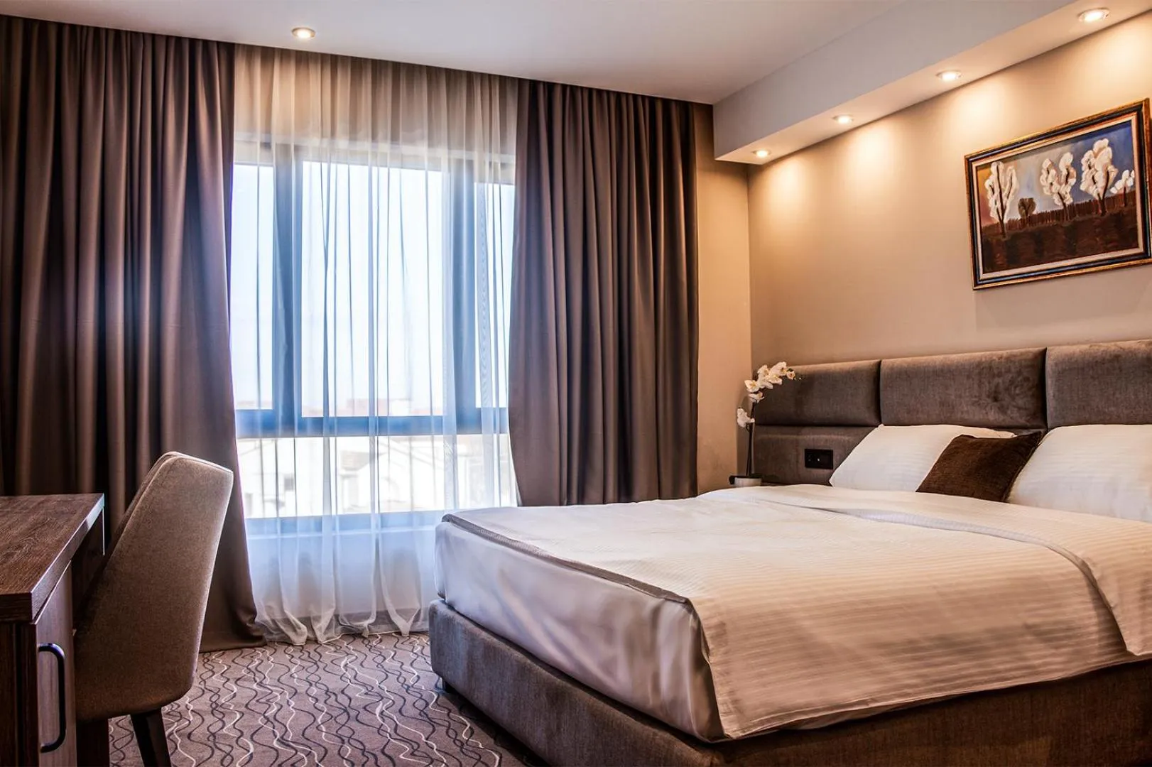 Bed in Garni hotel FILIA