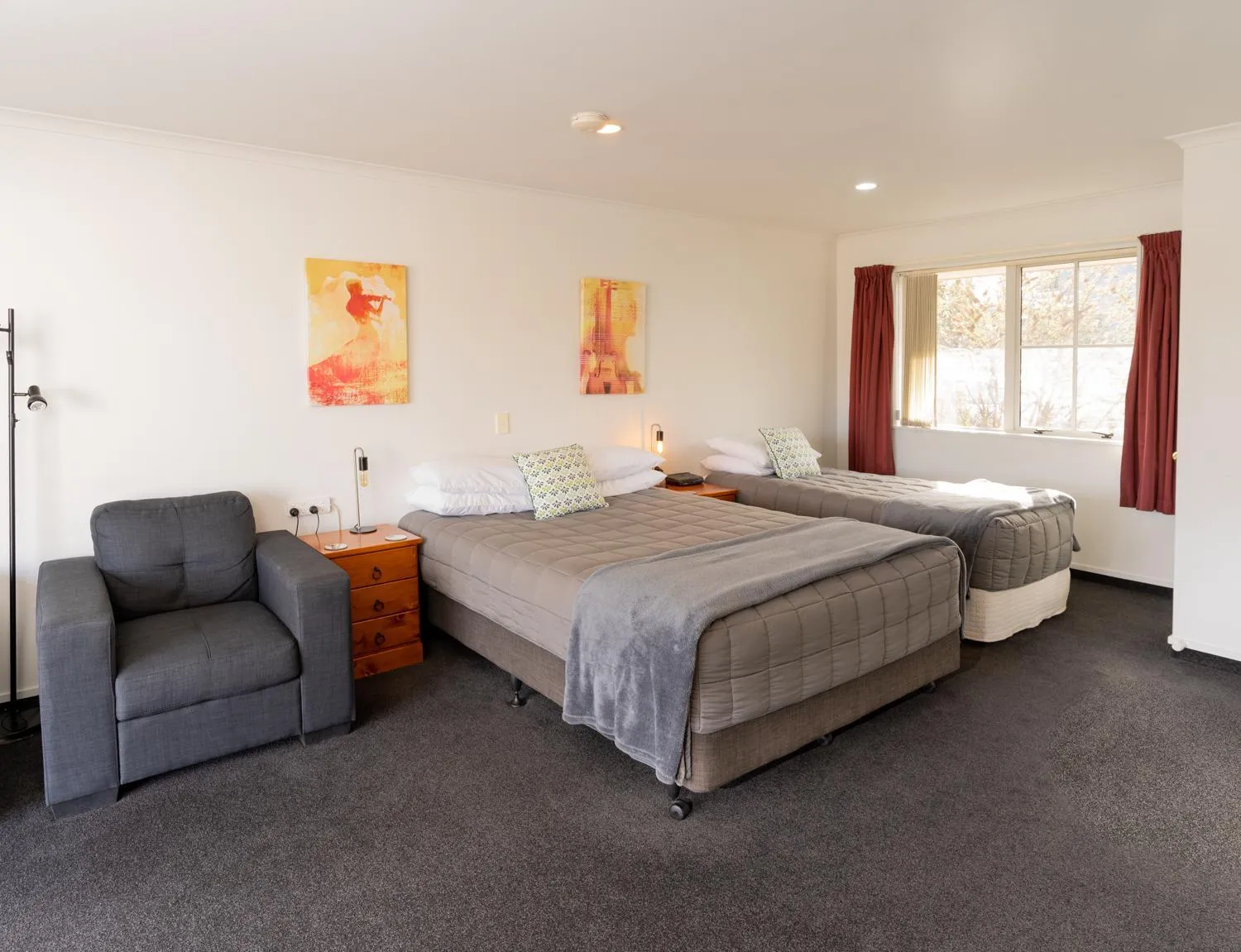 Bedroom, Bed in Alexandra Heights Motel