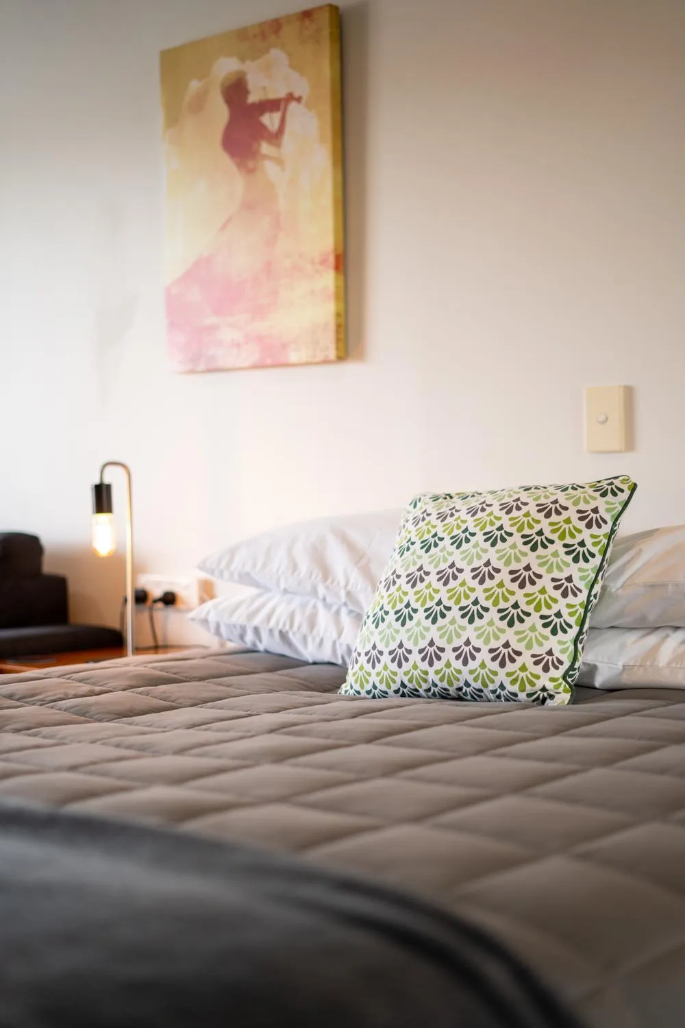 Bed in Alexandra Heights Motel