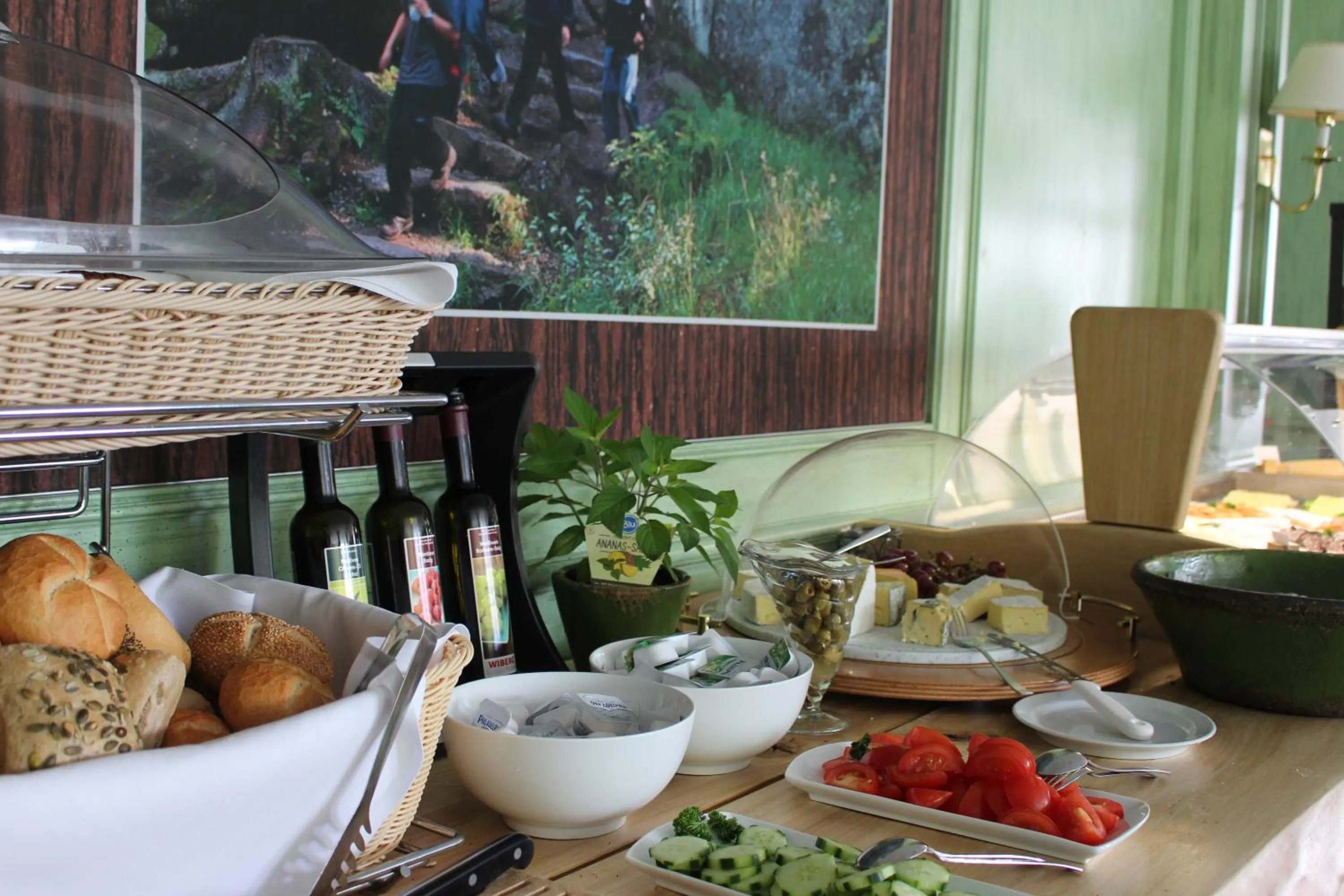 Buffet breakfast in Hotel Alexandersbad