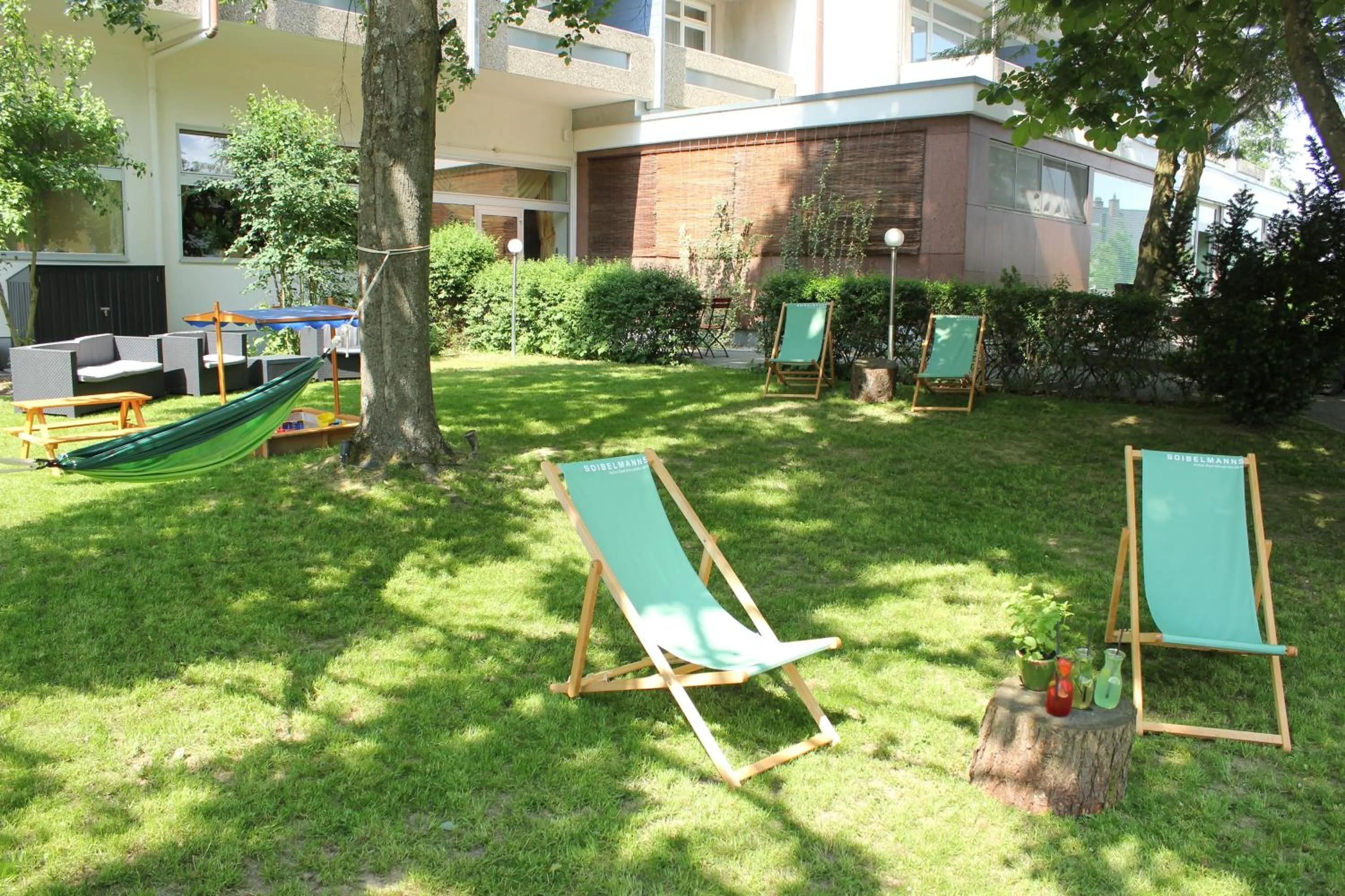 Garden in Hotel Alexandersbad