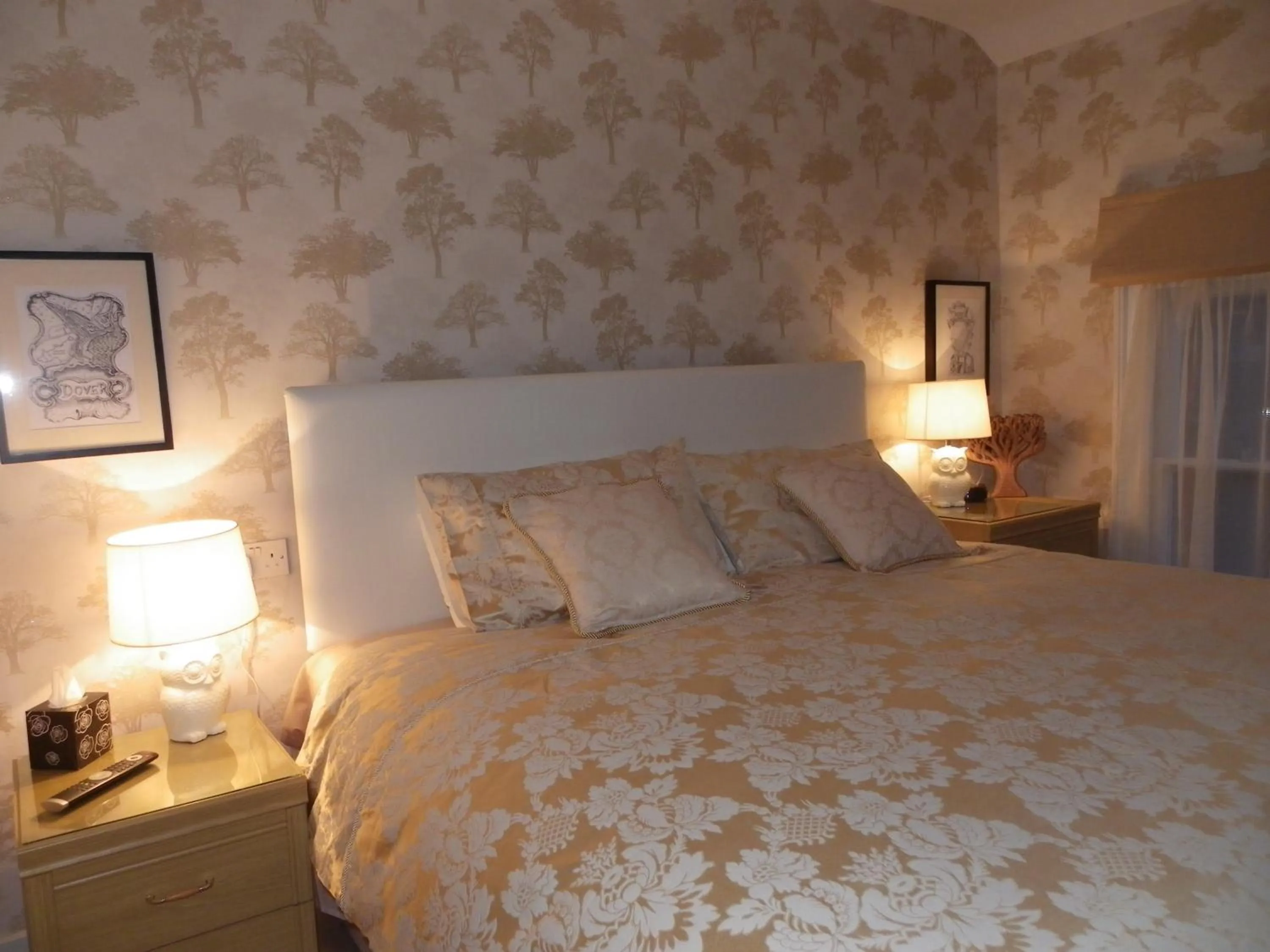 Bed in Maison Dieu Guest House