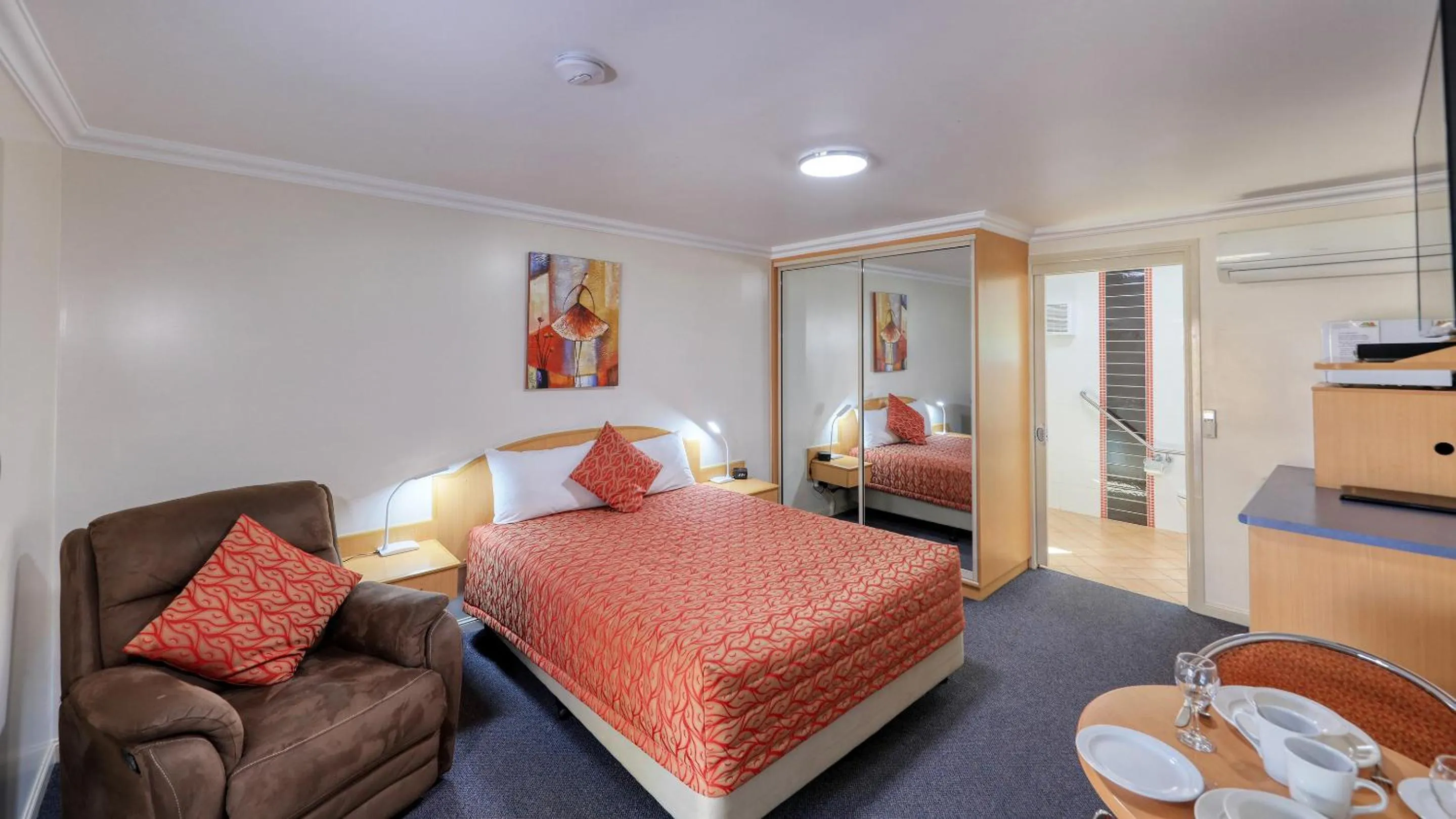 Bed in Motel Carnarvon